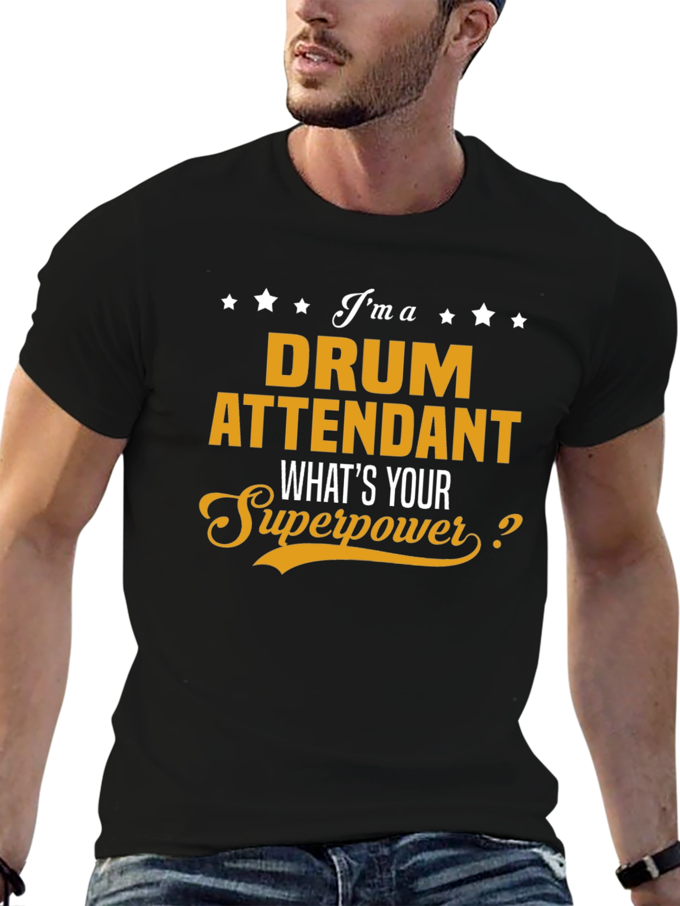 Drum Attendant Superpower T-Shirt
