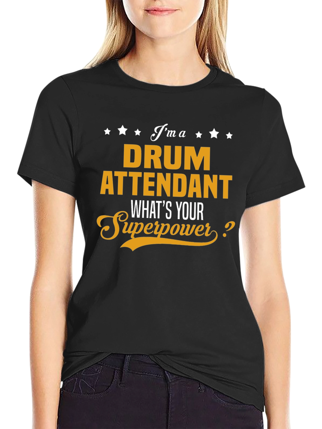 Drum Attendant Superpower T-Shirt