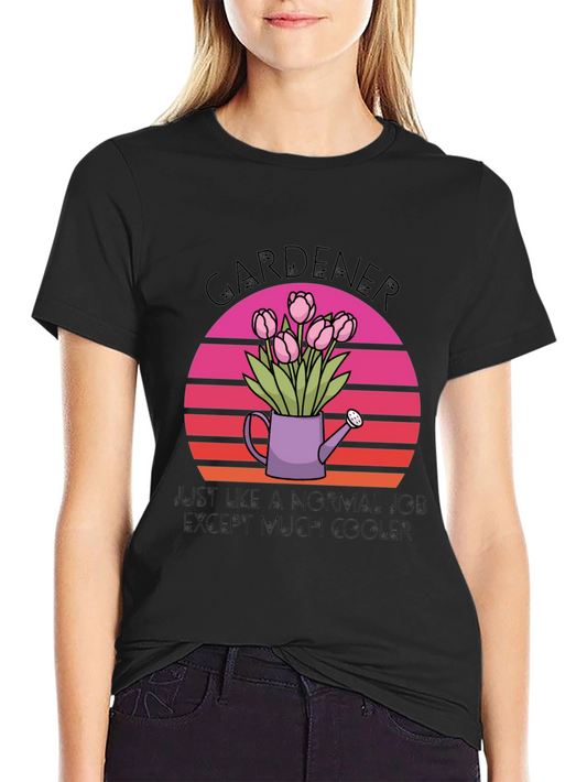 Gardener Cool Job T-Shirt