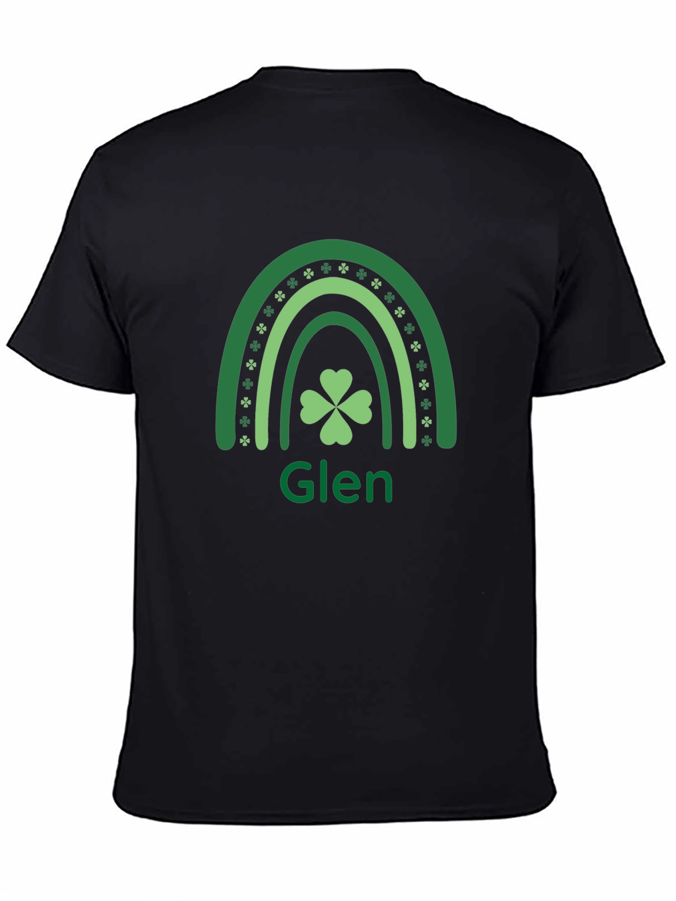 Glen Shamrock Rainbow St. Patricks Day T-Shirt