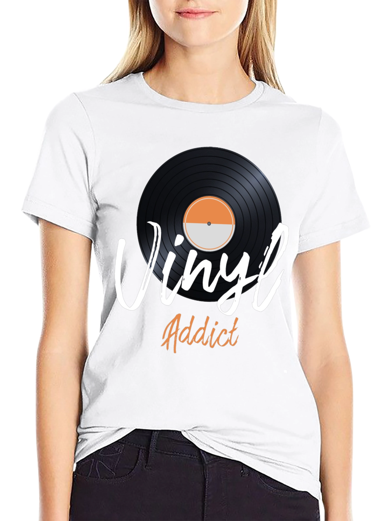 Vinyl Addict Graphic Tee
