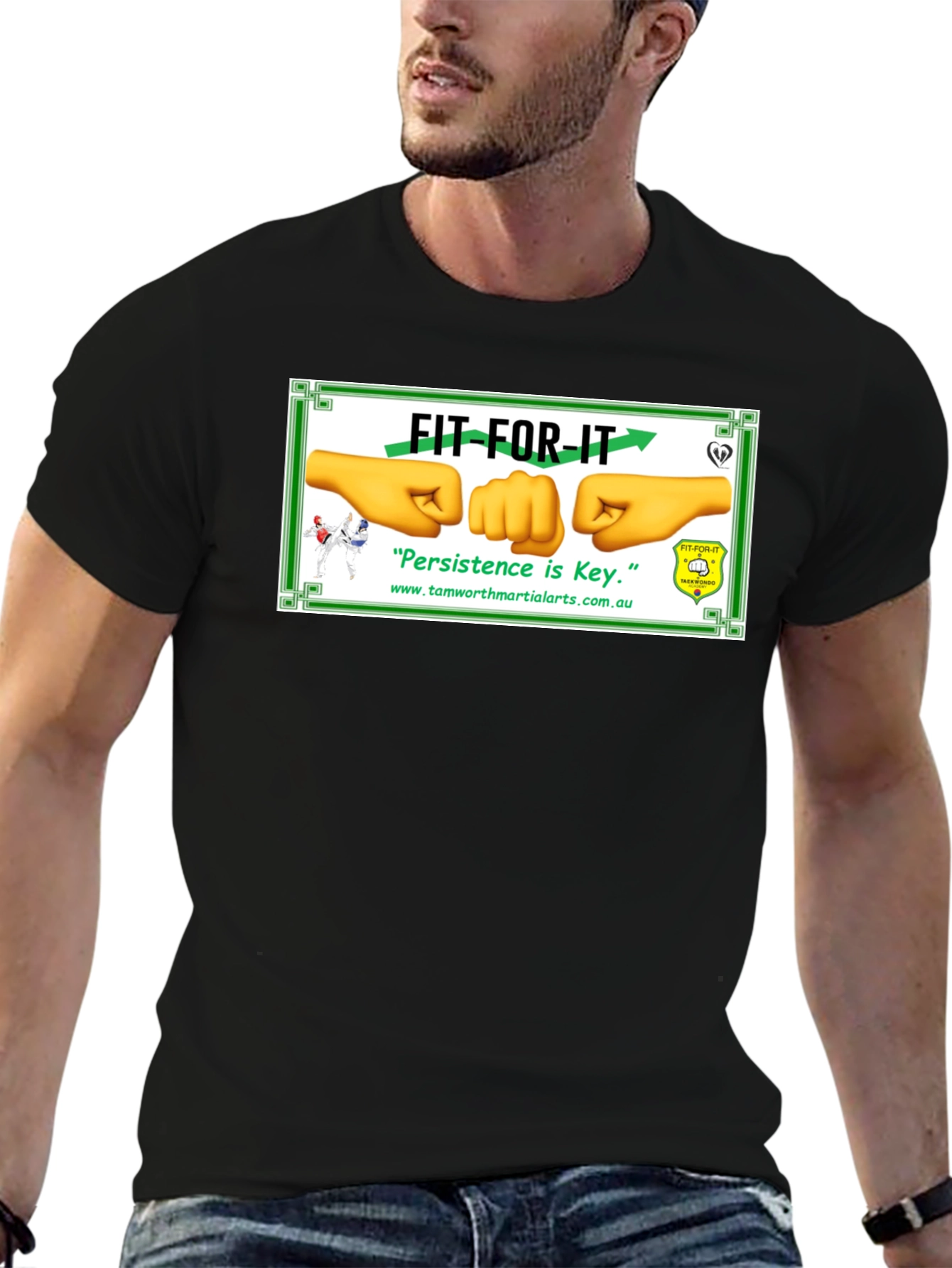 Fit For It T-Shirt - Persistence is Key
