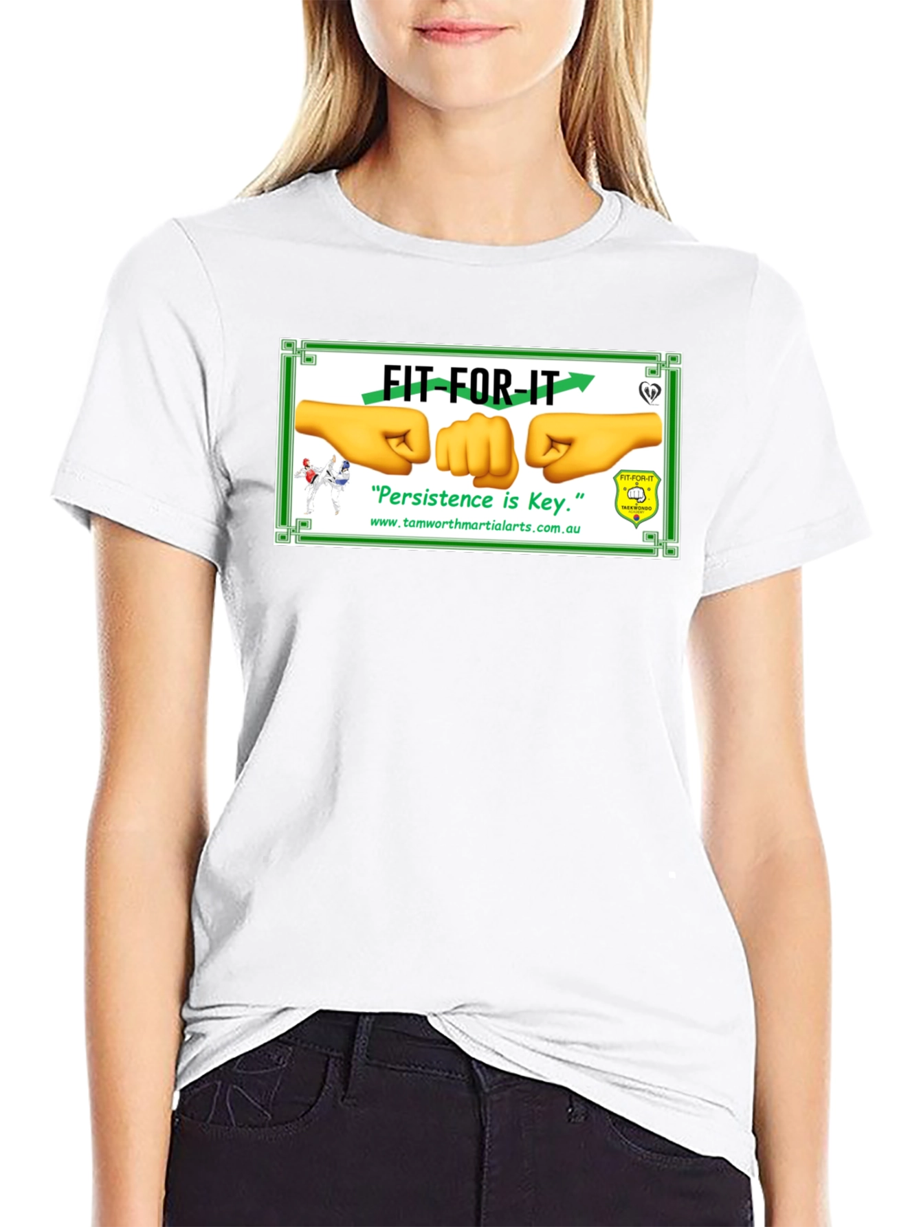 Fit For It T-Shirt - Persistence is Key