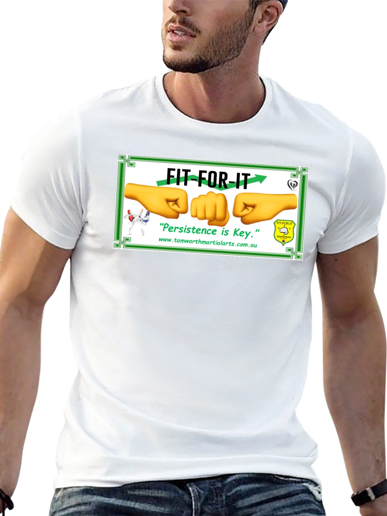 Fit For It T-Shirt - Persistence is Key