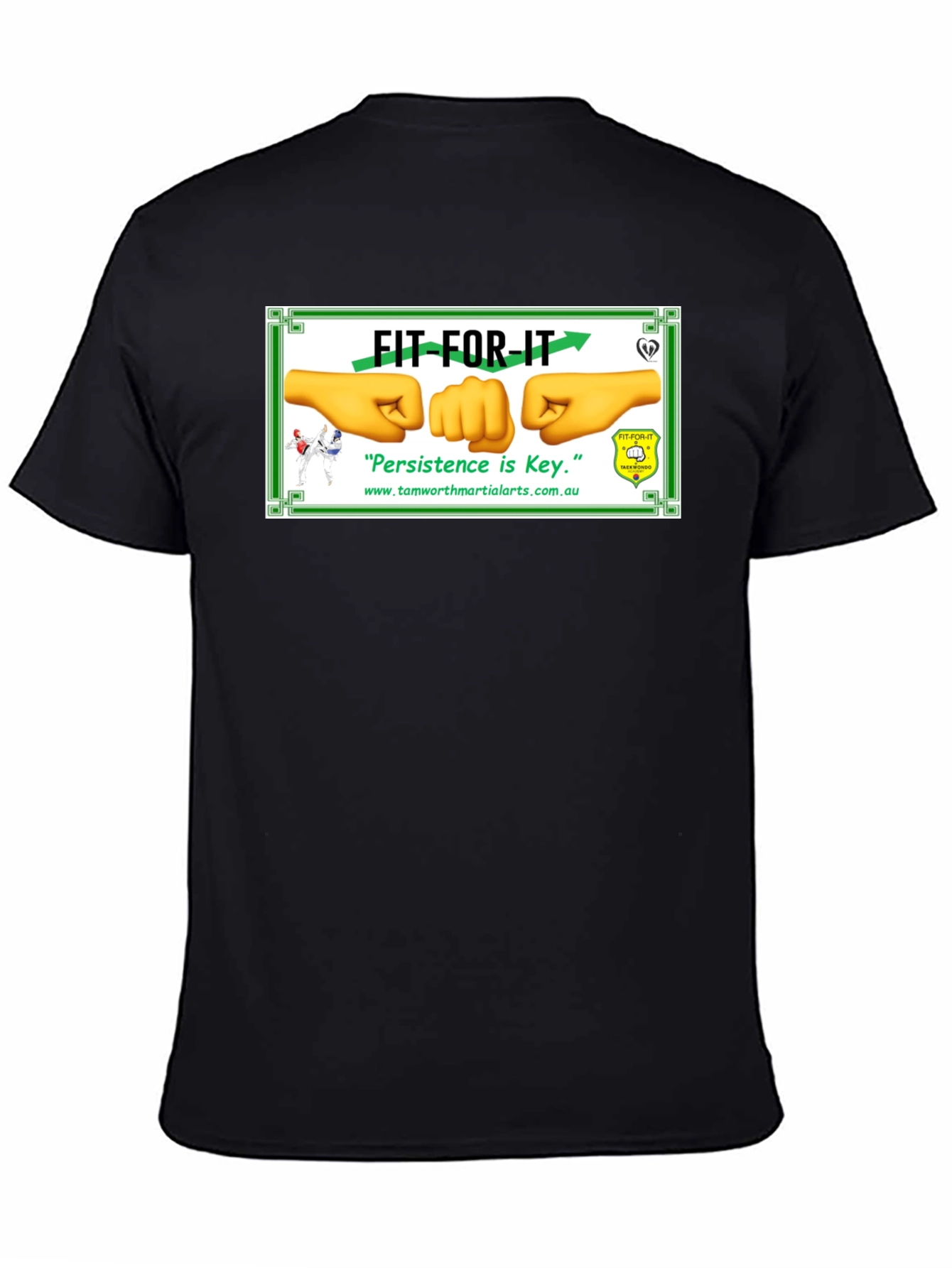 Fit For It T-Shirt - Persistence is Key