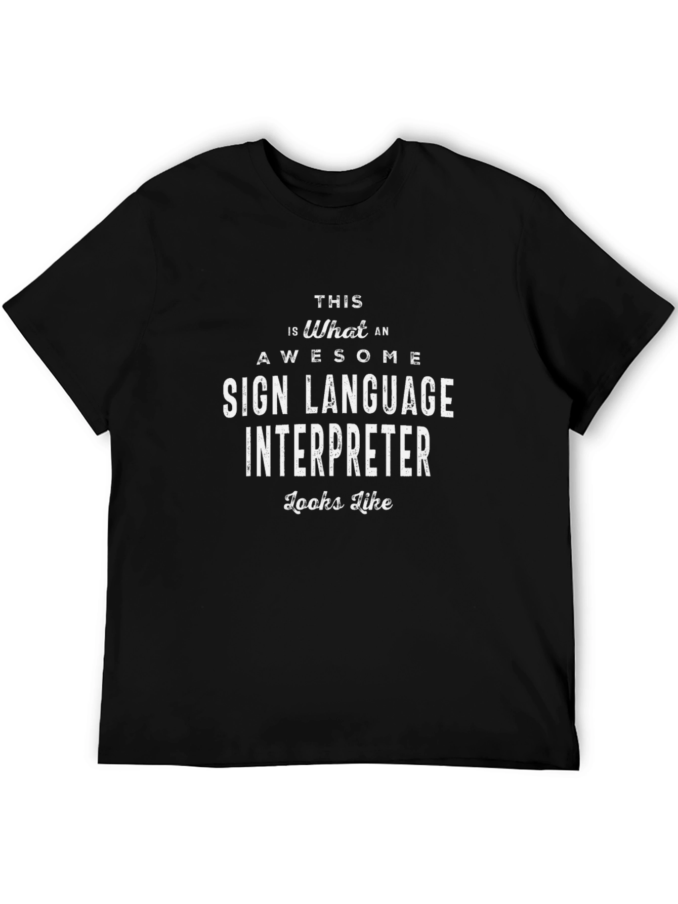 Awesome Sign Language Interpreter T-Shirt