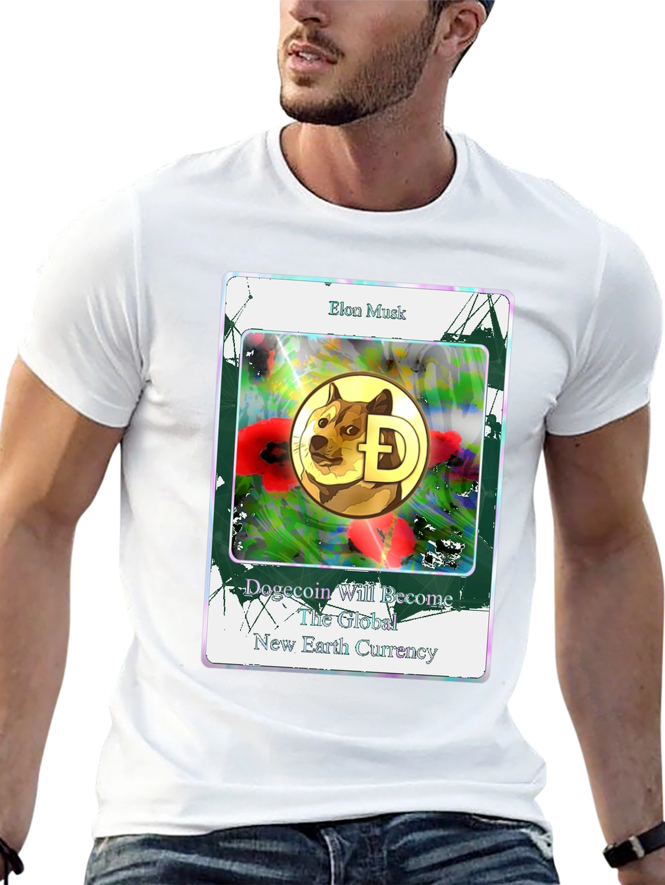 Dogecoin Global Currency T-Shirt Elon Musk