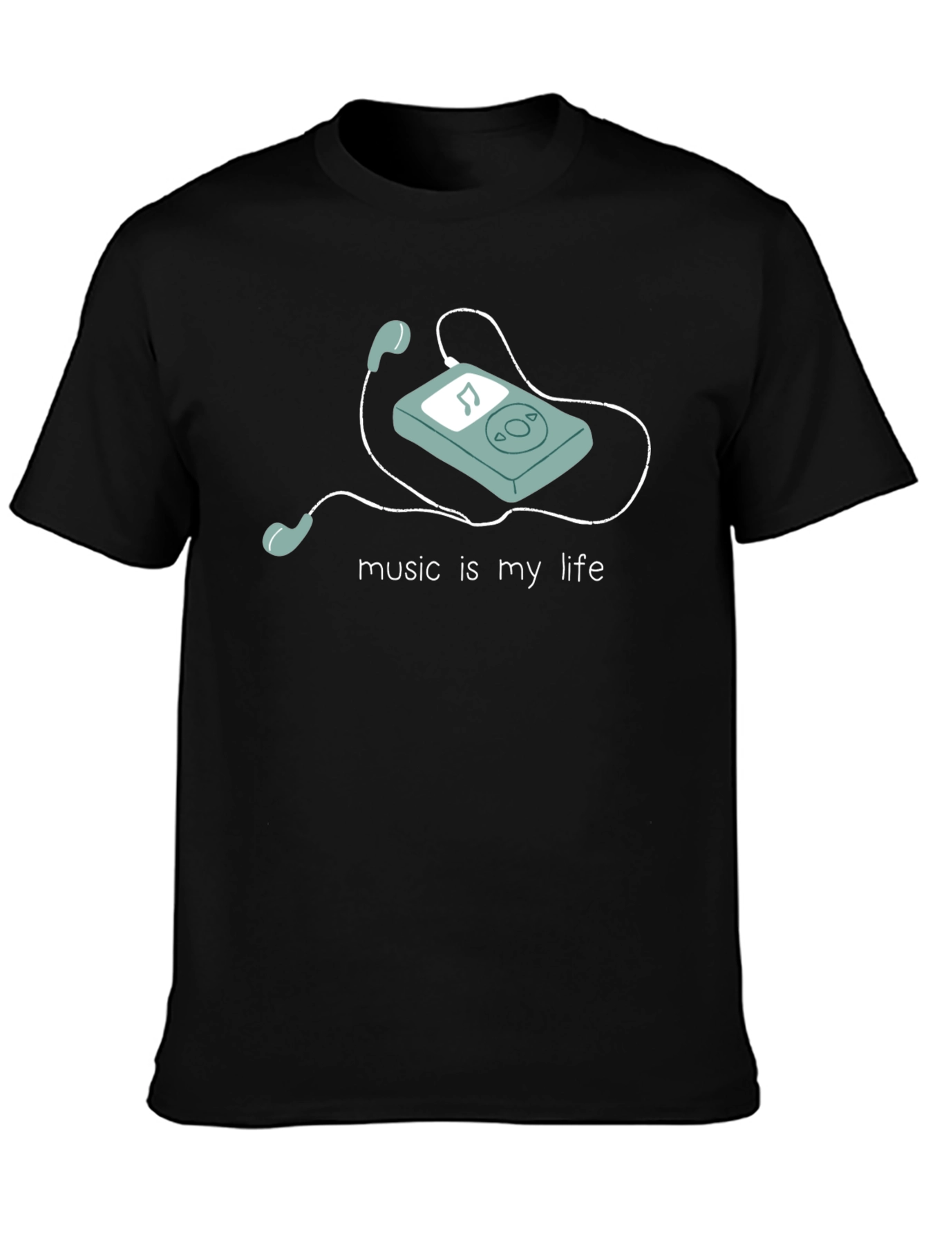 Music Is My Life Graphic T-Shirt