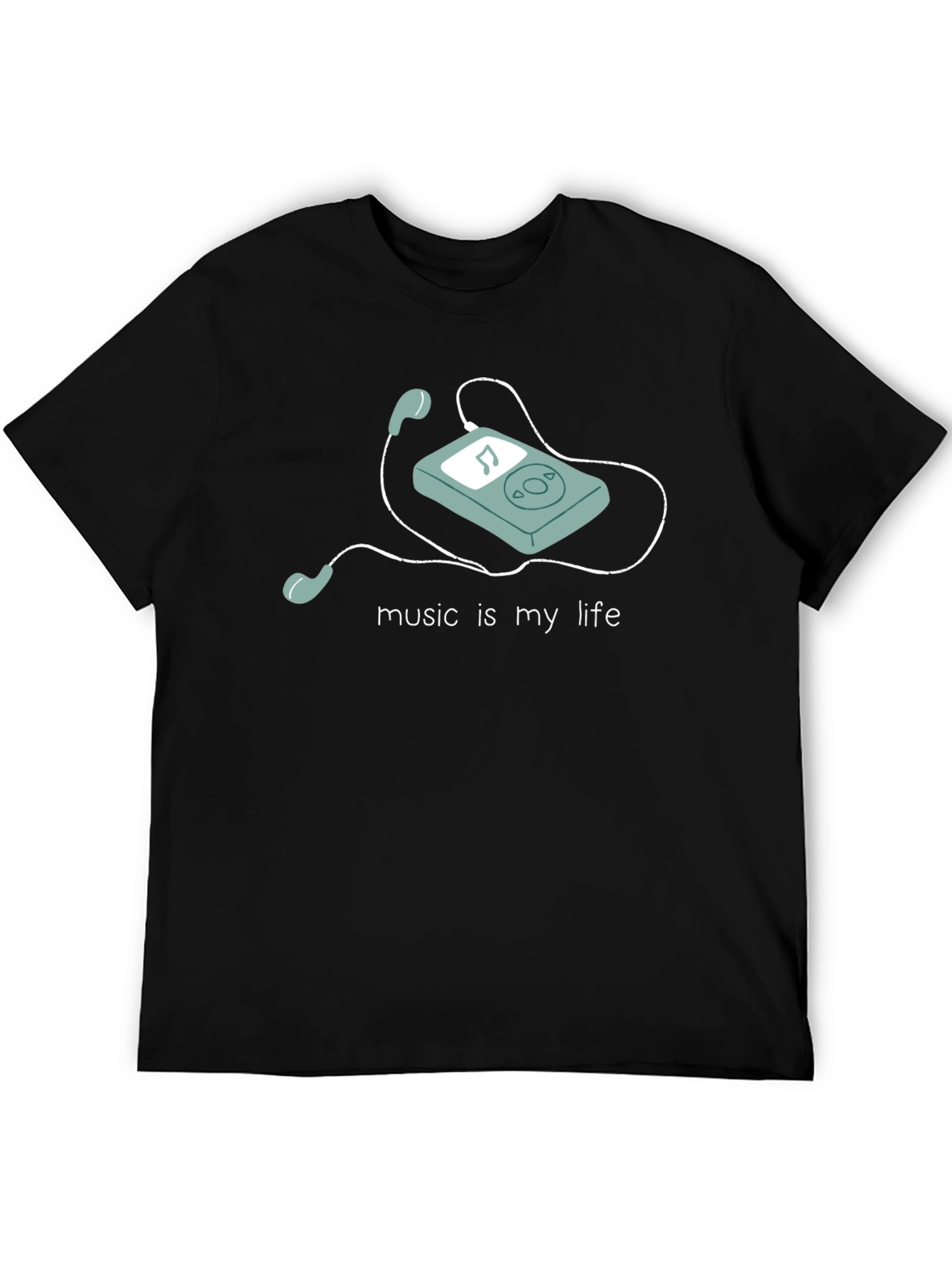 Music Is My Life Graphic T-Shirt