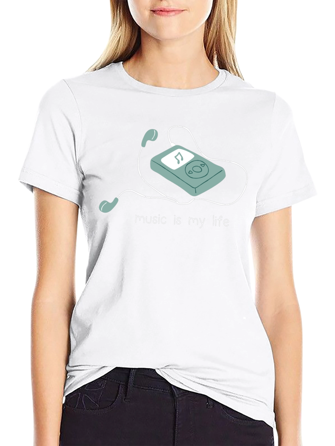 Music Is My Life Graphic T-Shirt