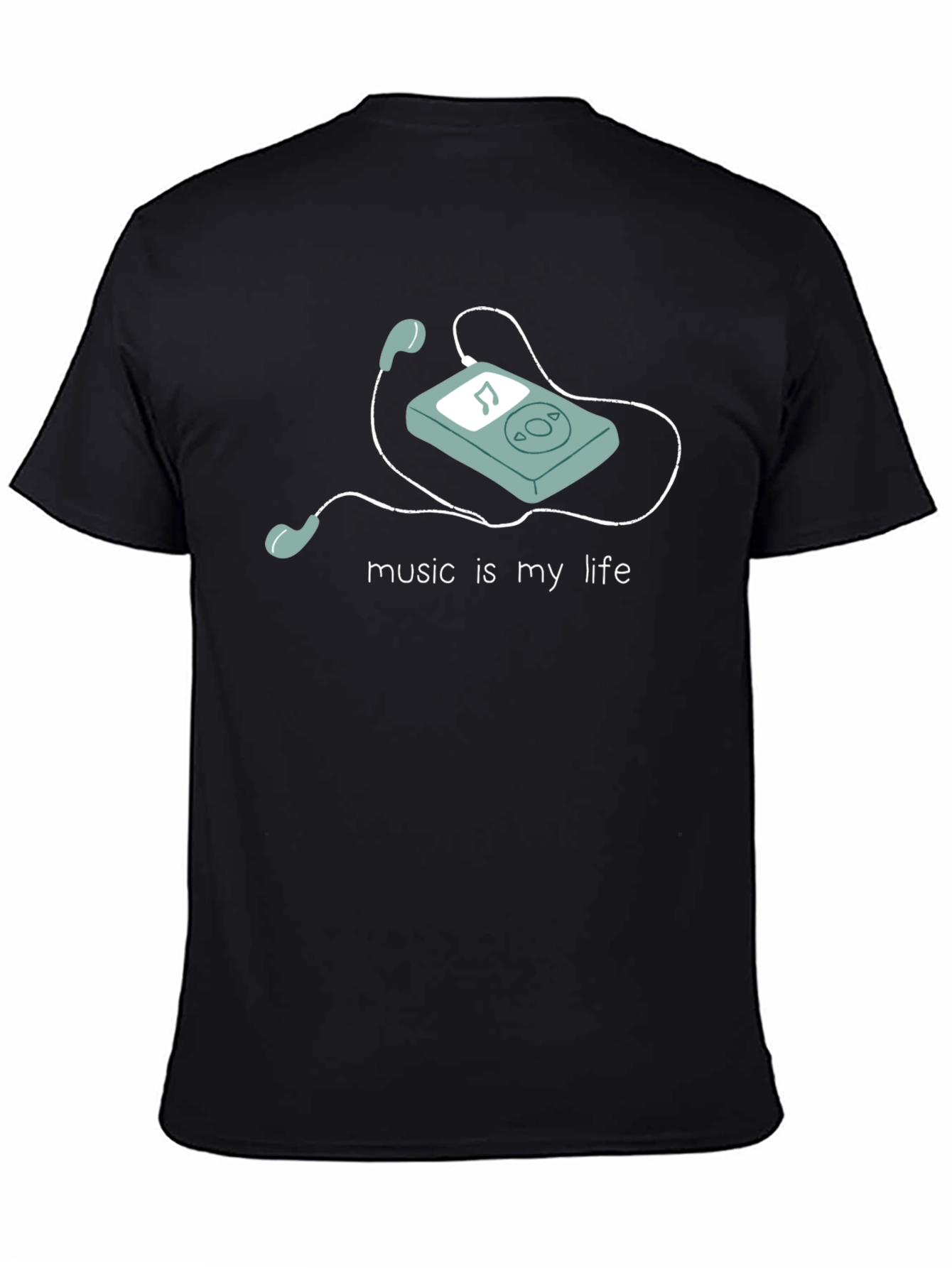 Music Is My Life Graphic T-Shirt
