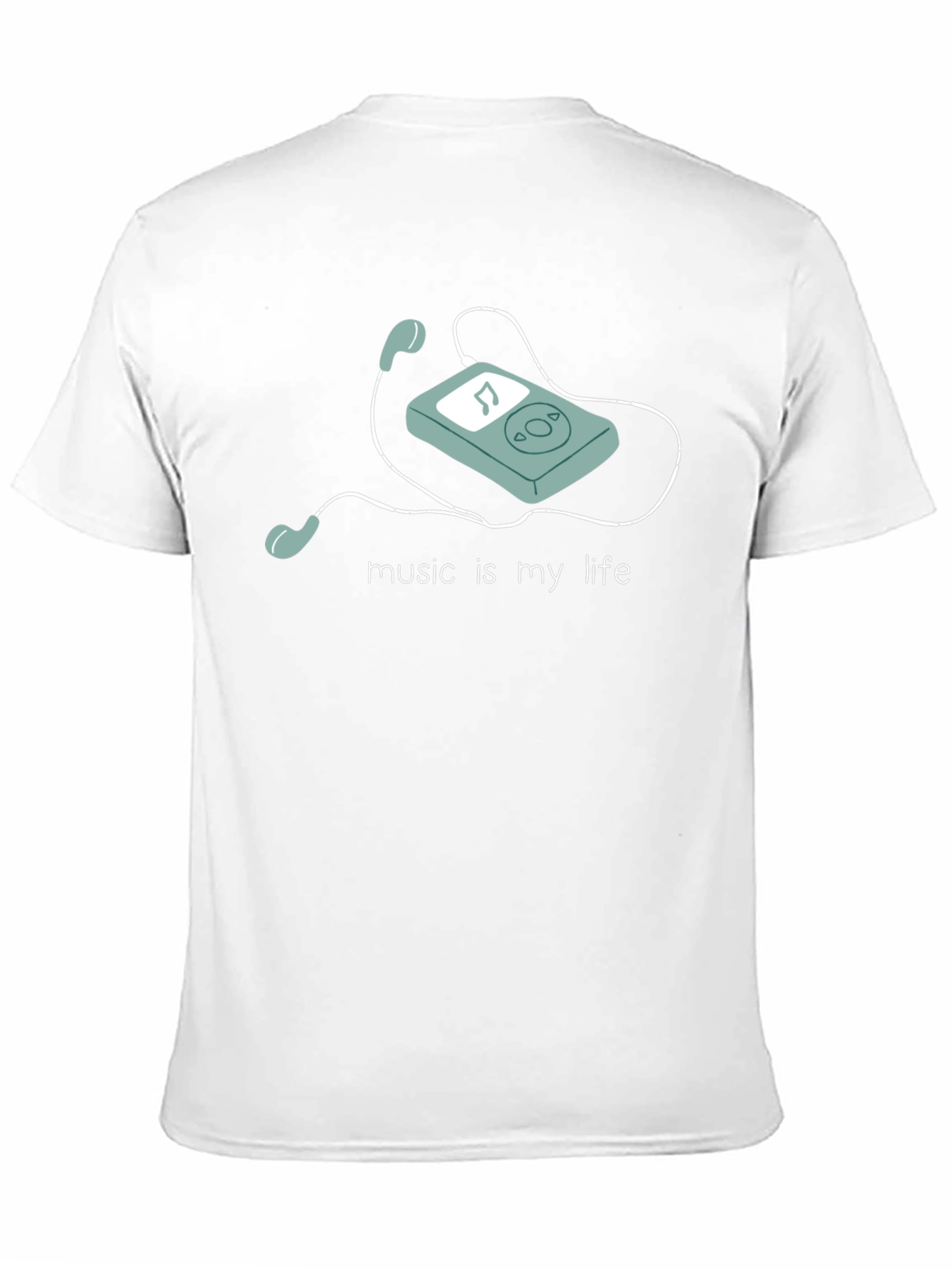 Music Is My Life Graphic T-Shirt