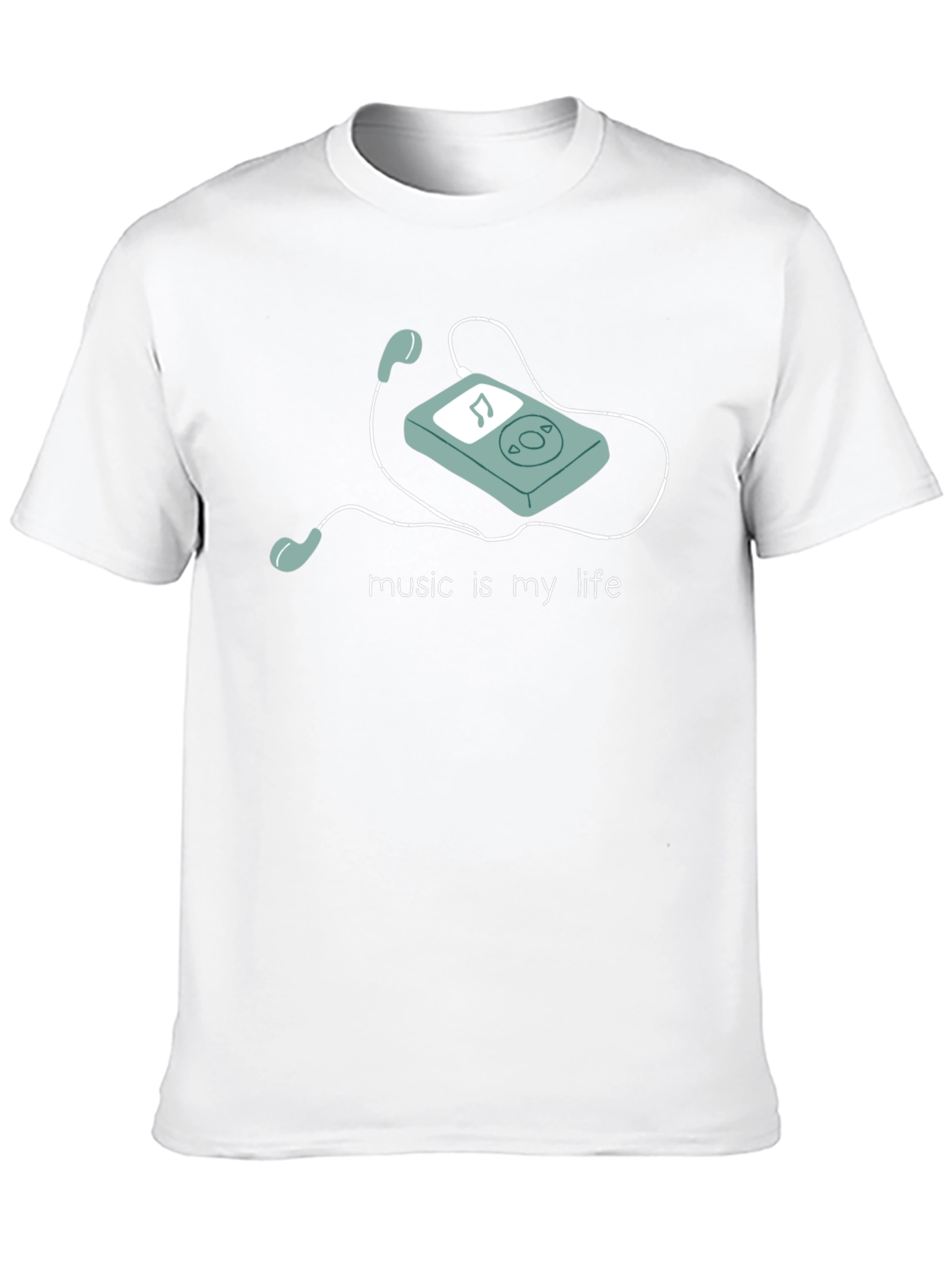 Music Is My Life Graphic T-Shirt
