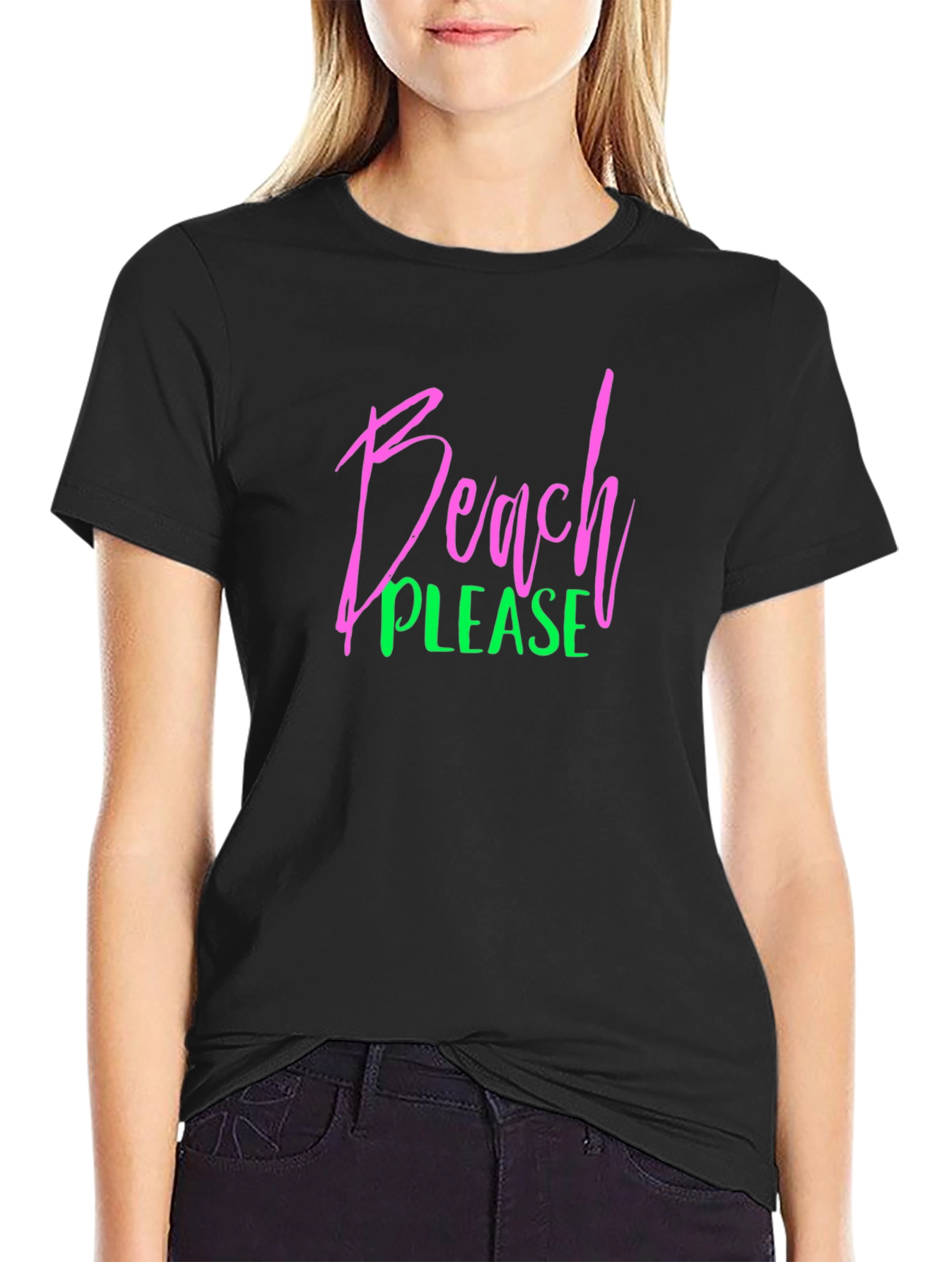 Beach Please Graphic Tee - Summer Ready