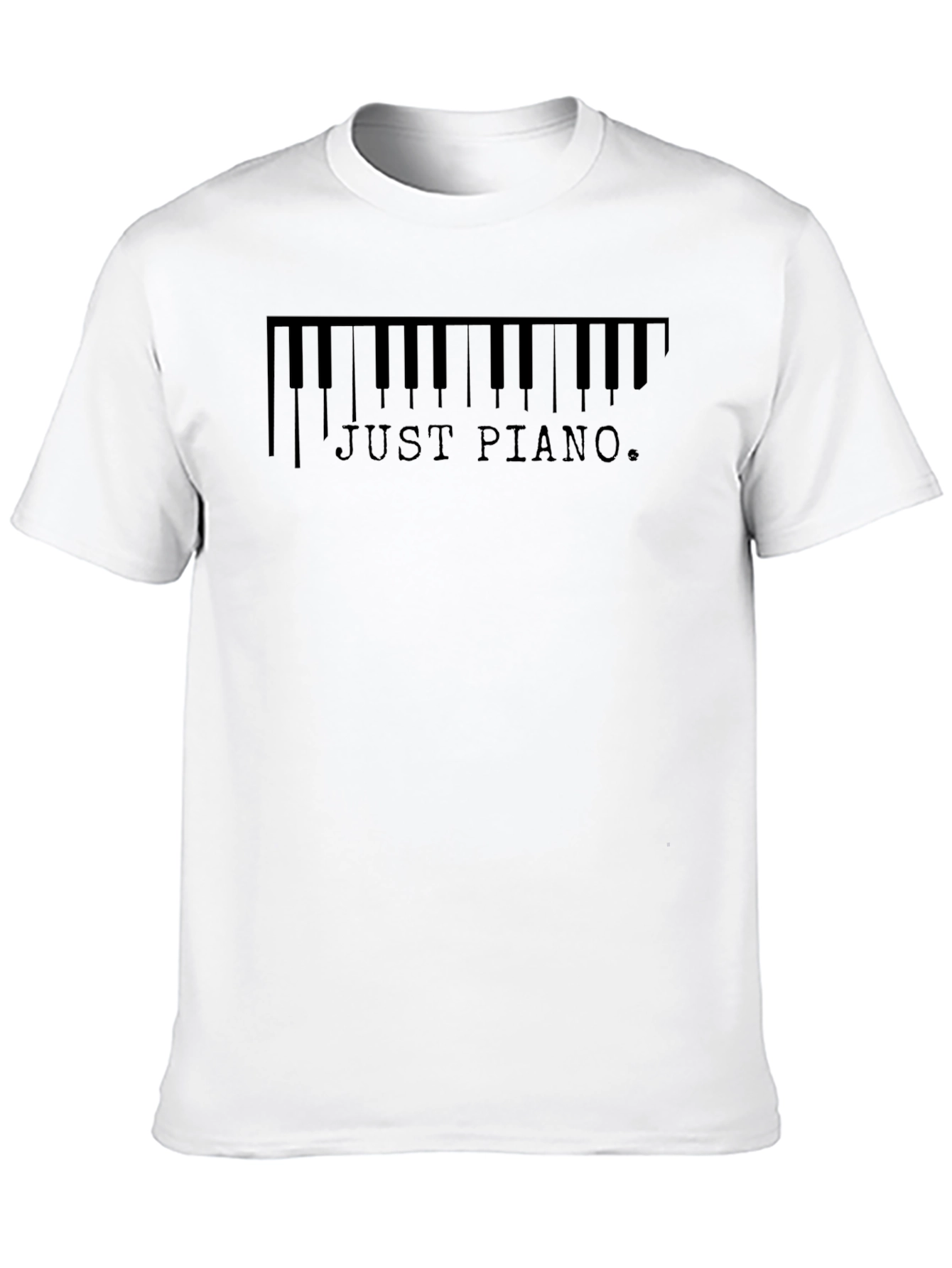 Just Piano Tee - Musician T-Shirt