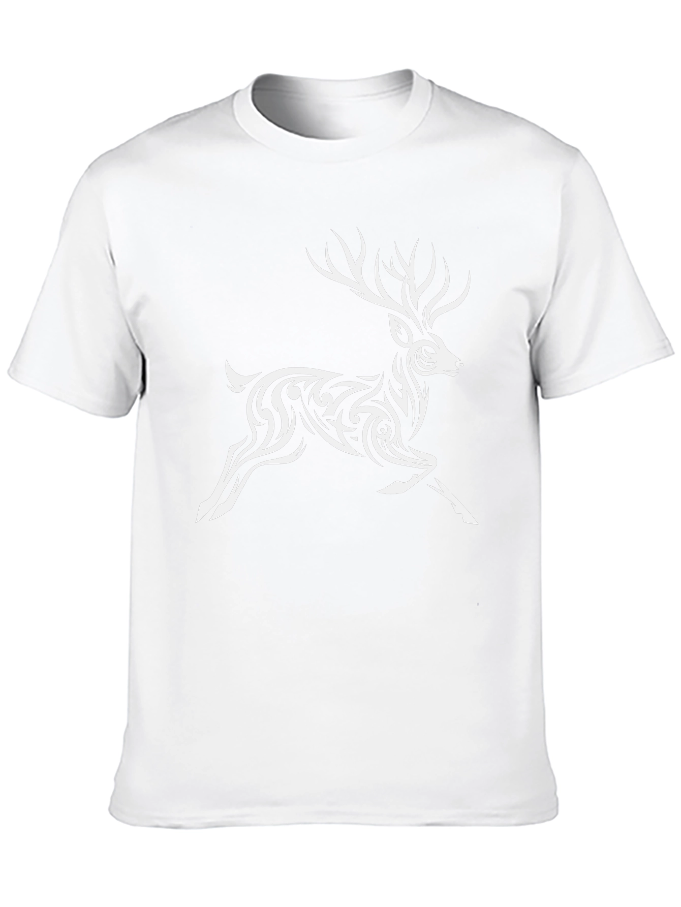 Tribal Deer Graphic T-Shirt