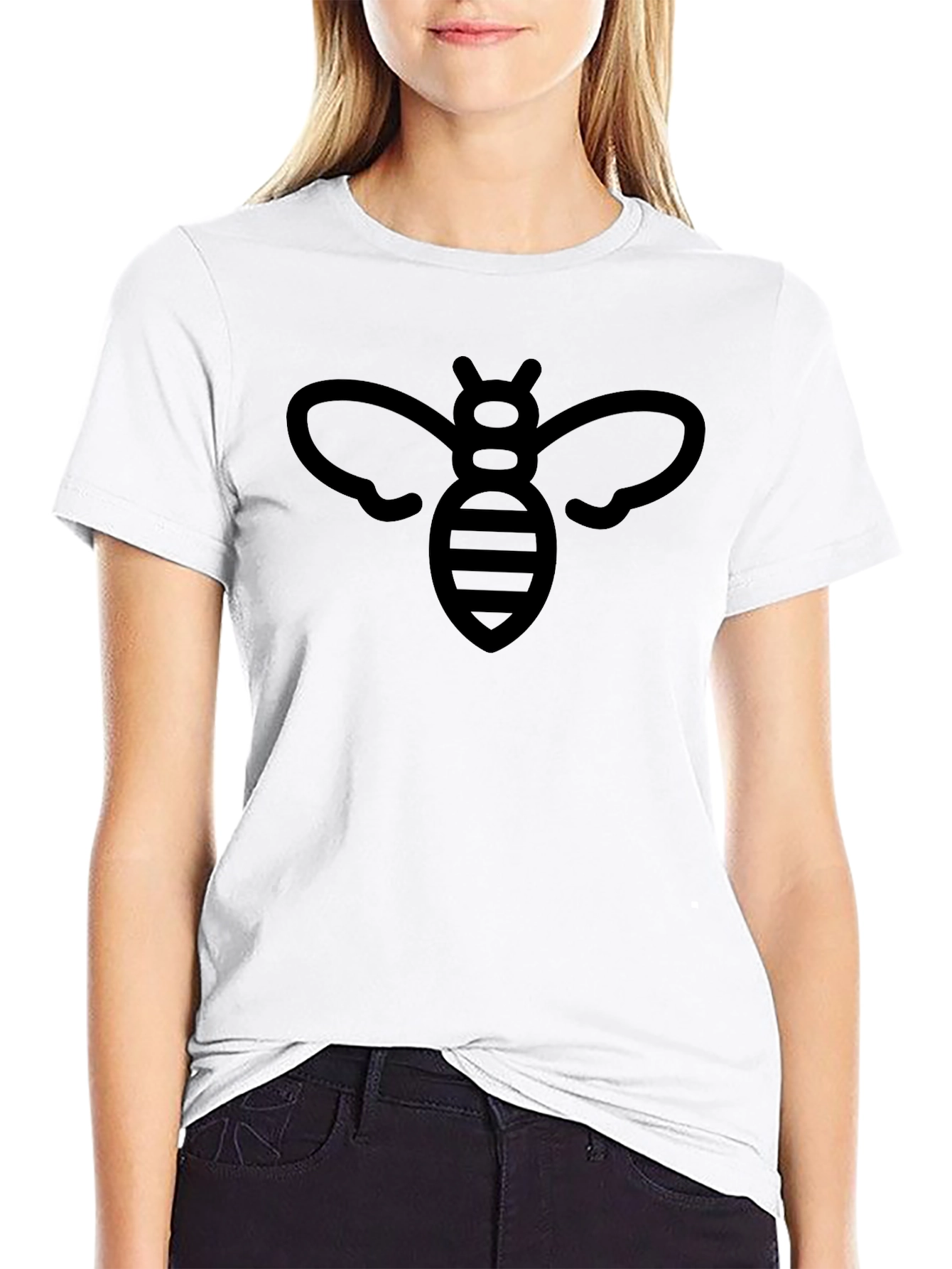 Black Bee Graphic Tee - Stylish Casual Wear