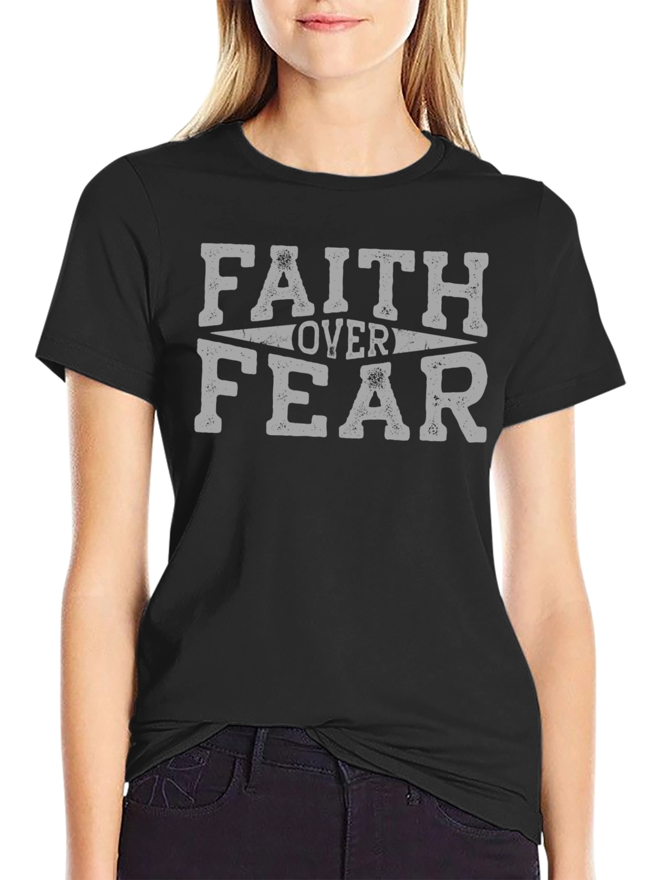 Faith Over Fear Graphic T-Shirt