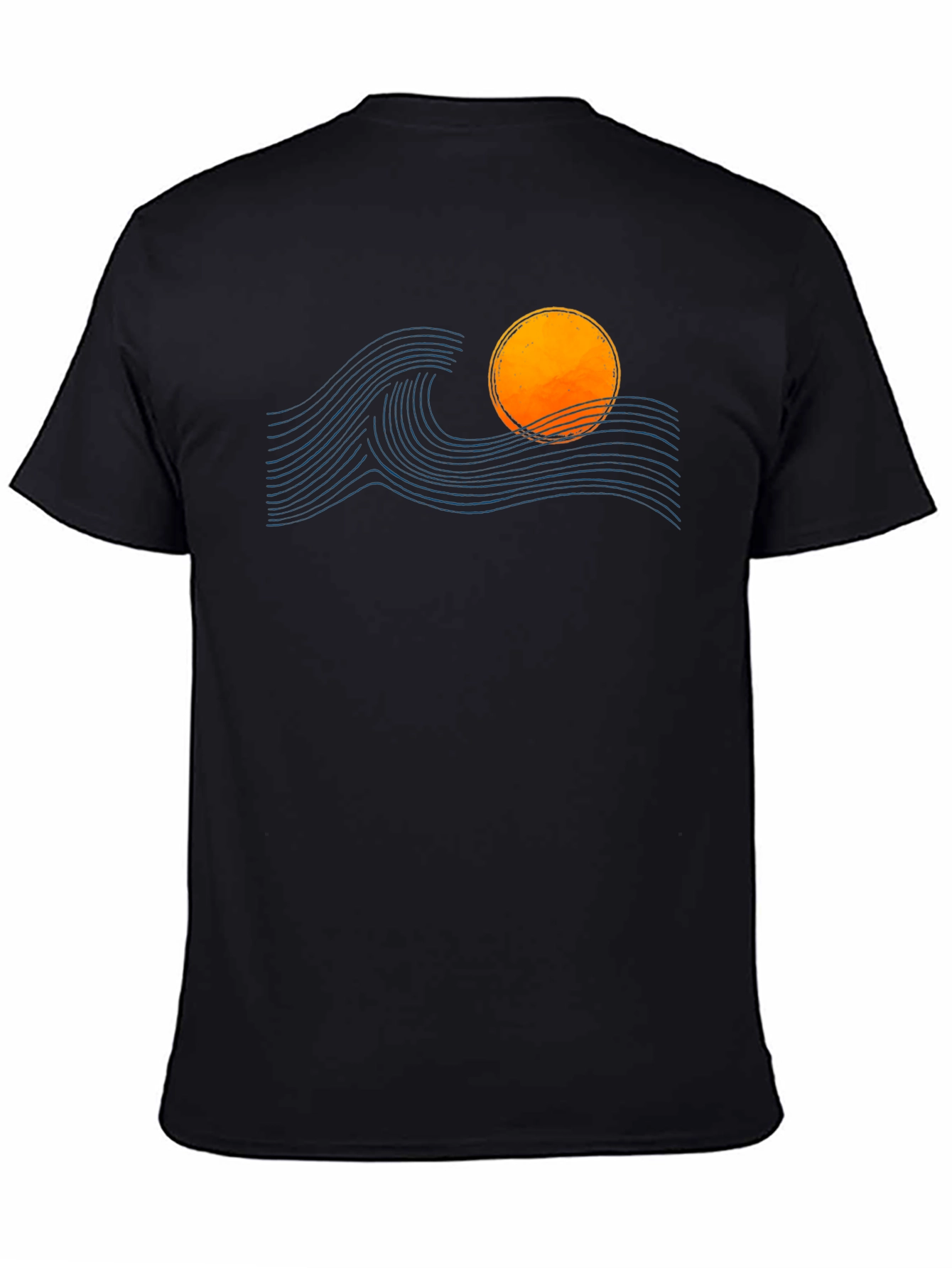 Sunset Wave Graphic Tee