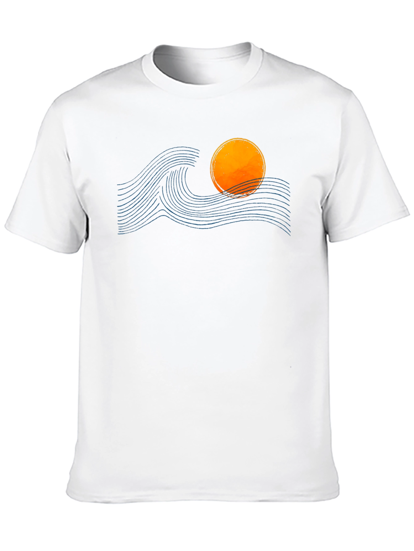 Sunset Wave Graphic Tee