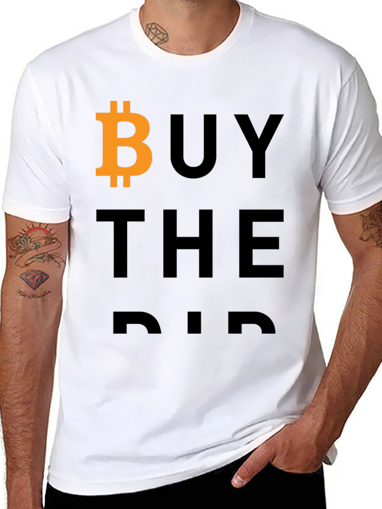 Buy The Dip Bitcoin T-Shirt Crypto Trader