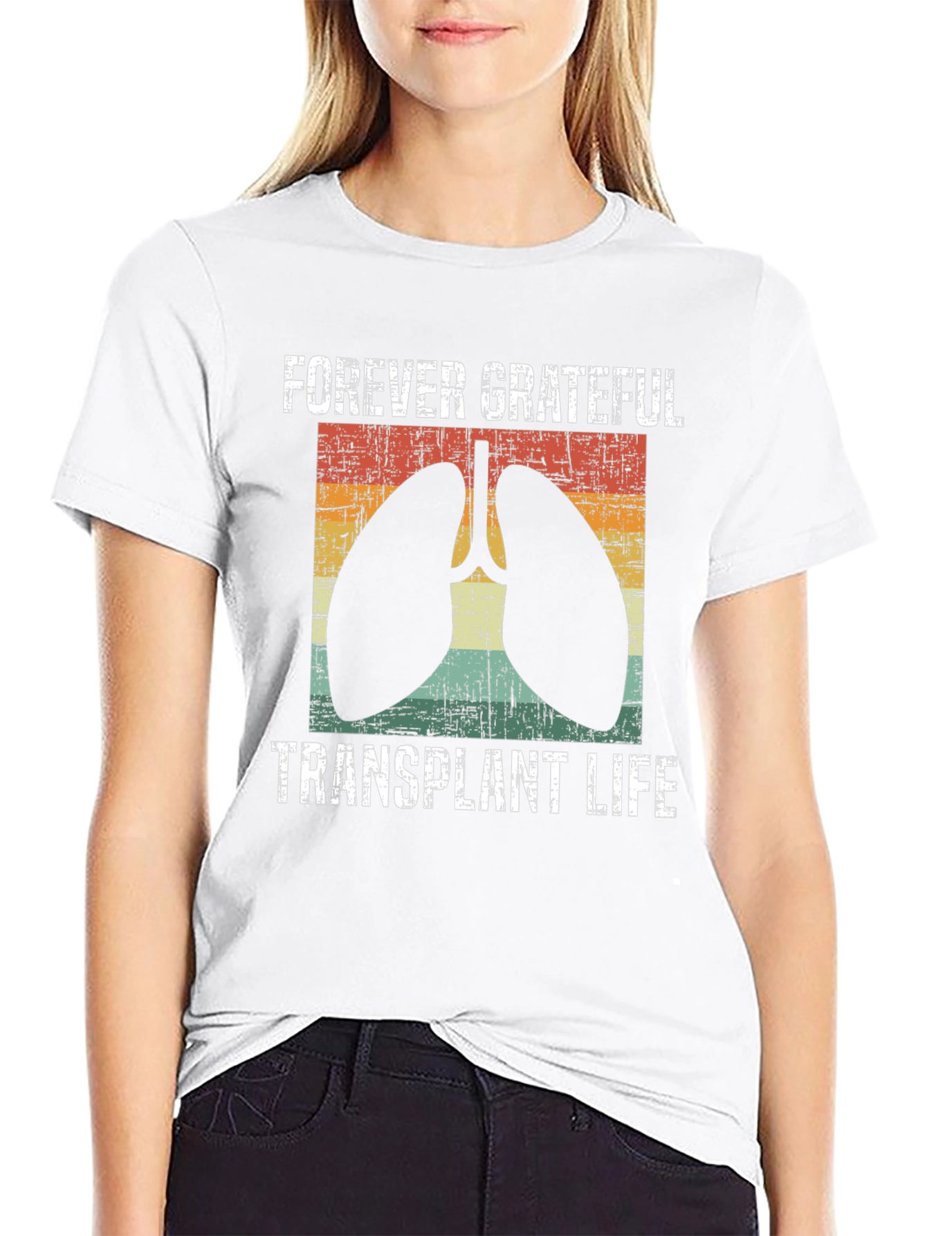 Forever Grateful Transplant Life T-Shirt