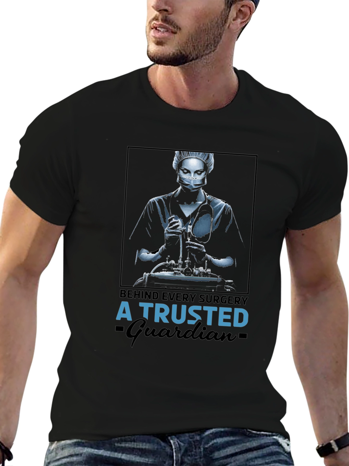 Surgeon Graphic Tee - A Trusted Guardian