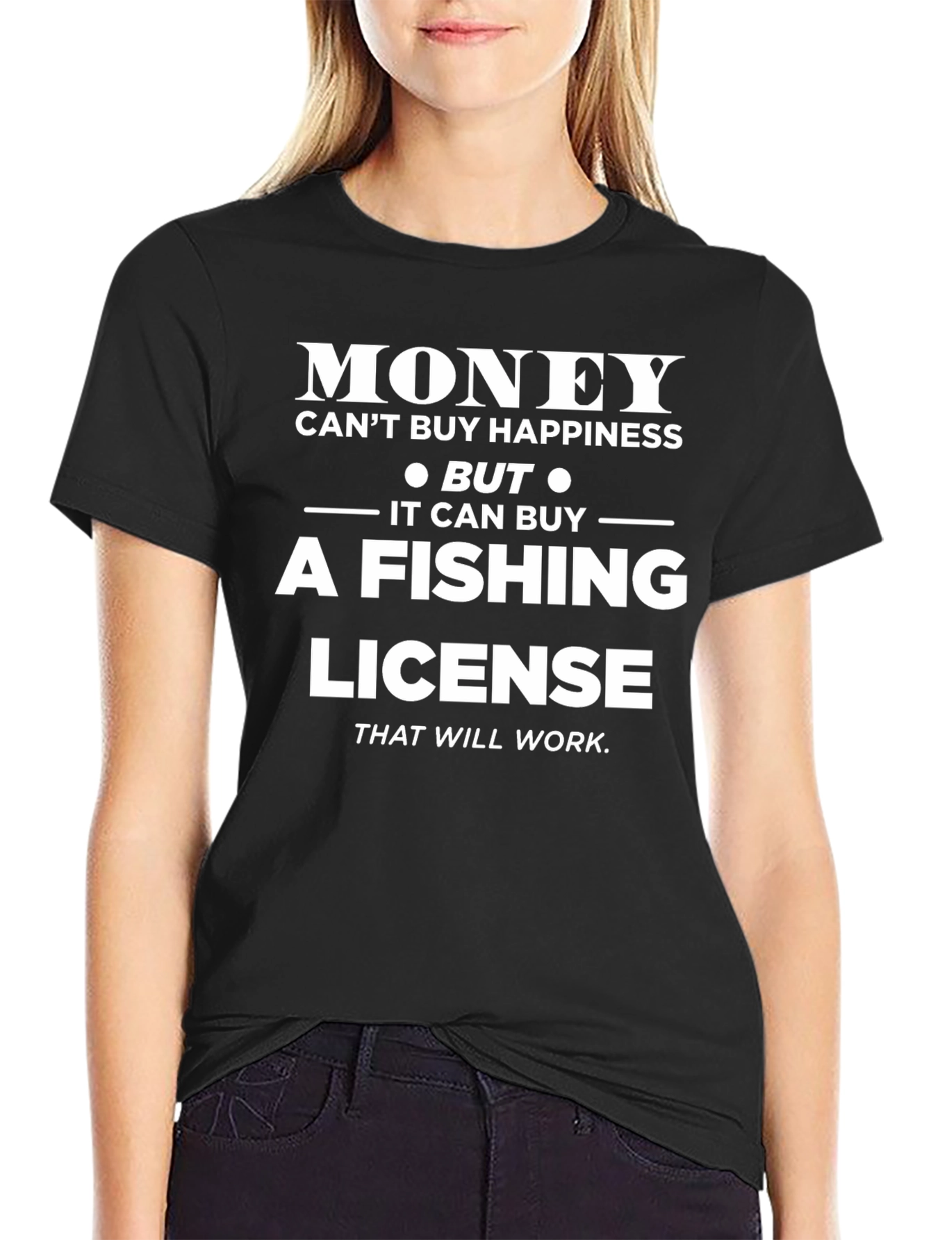 Fishing License T-Shirt - Funny Fisherman Gift