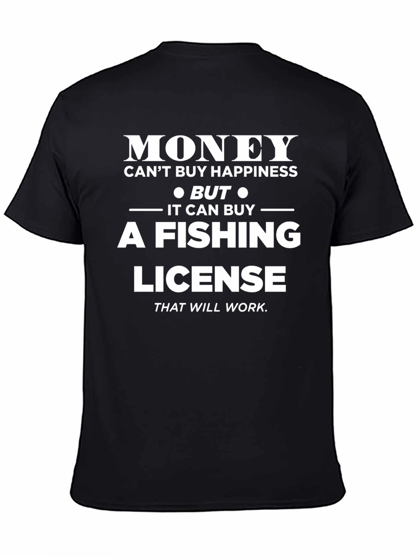 Fishing License T-Shirt - Funny Fisherman Gift