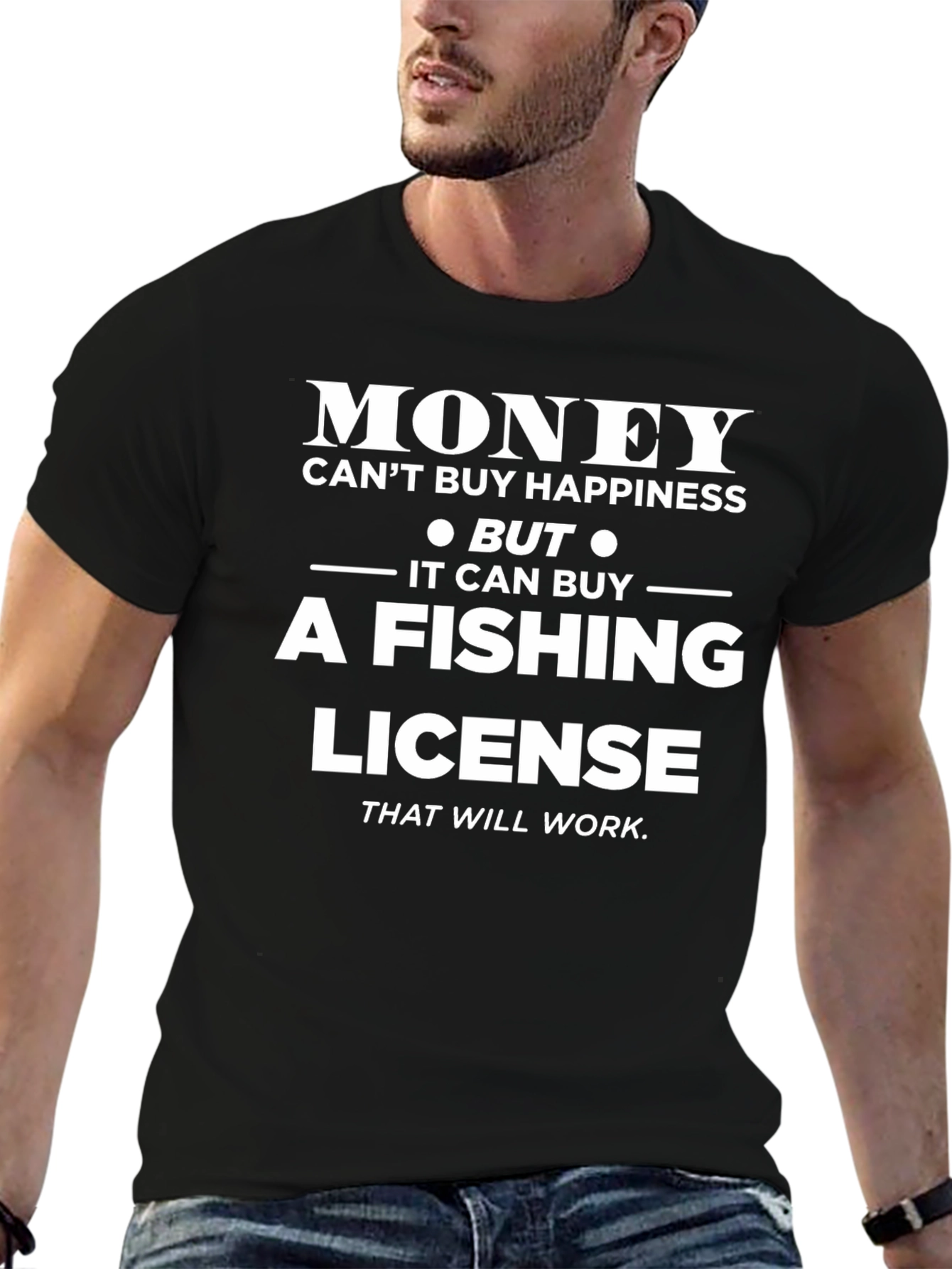 Fishing License T-Shirt - Funny Fisherman Gift