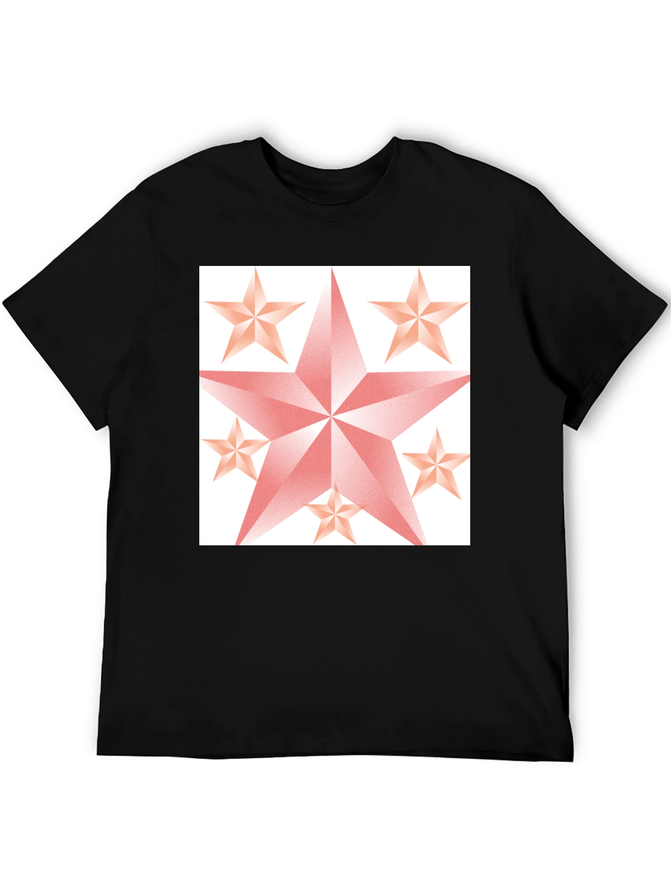 Star Graphic Black Tee