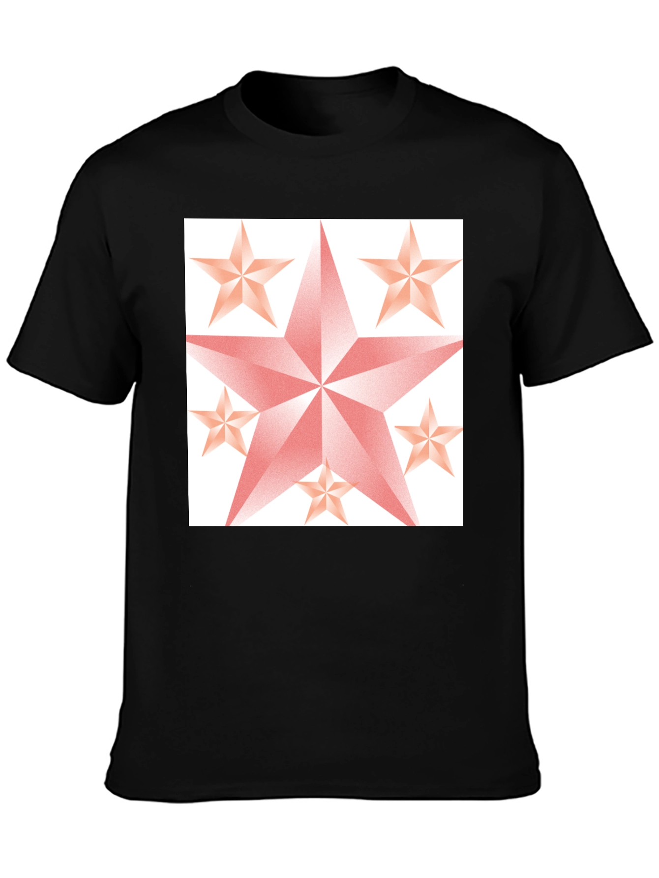 Star Graphic Black Tee