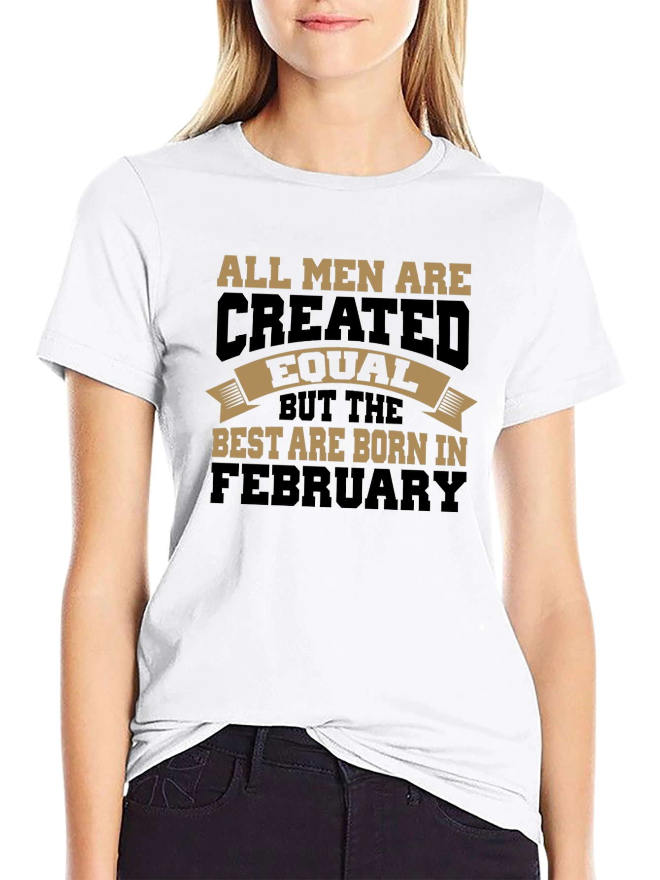 Born in February T-Shirt
