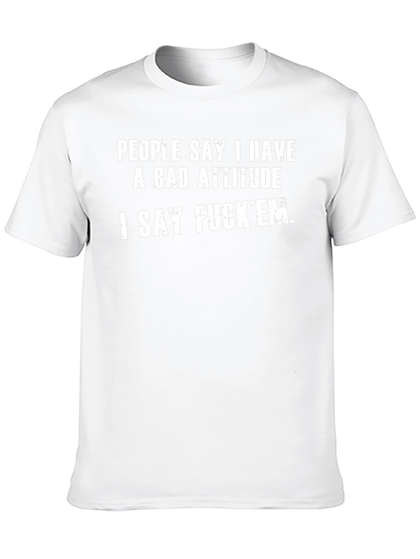 Attitude Graphic Tee - Bold Statement Shirt