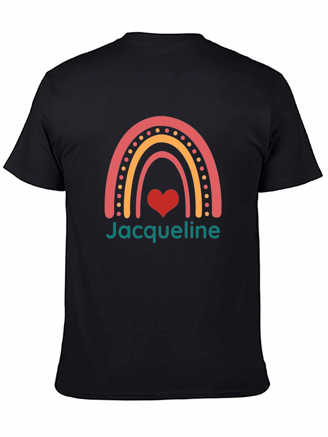 Jacqueline Rainbow Heart T-Shirt