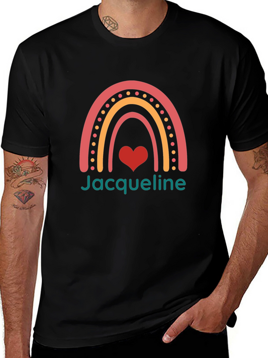 Jacqueline Rainbow Heart T-Shirt