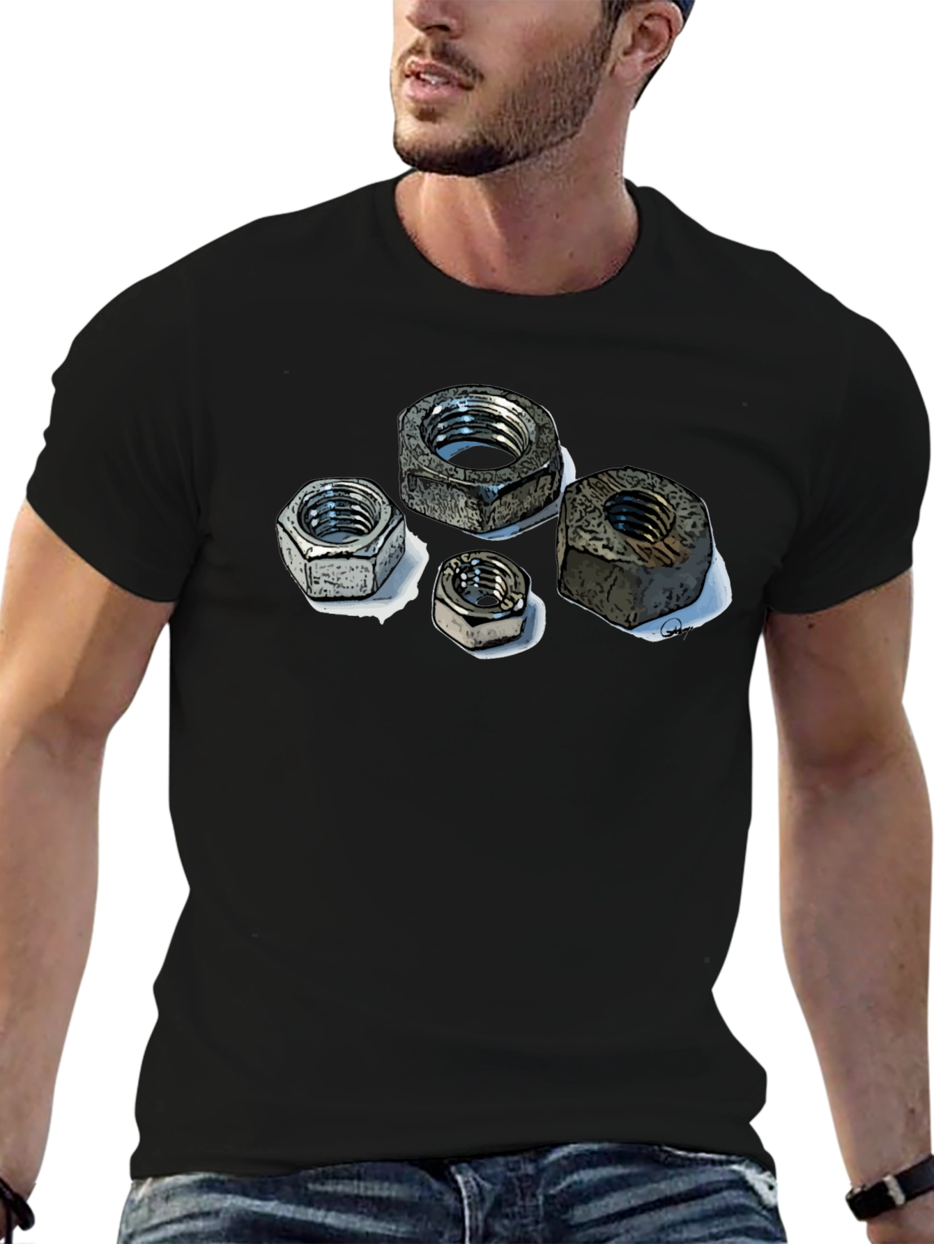 Nuts About Bolts Graphic Tee