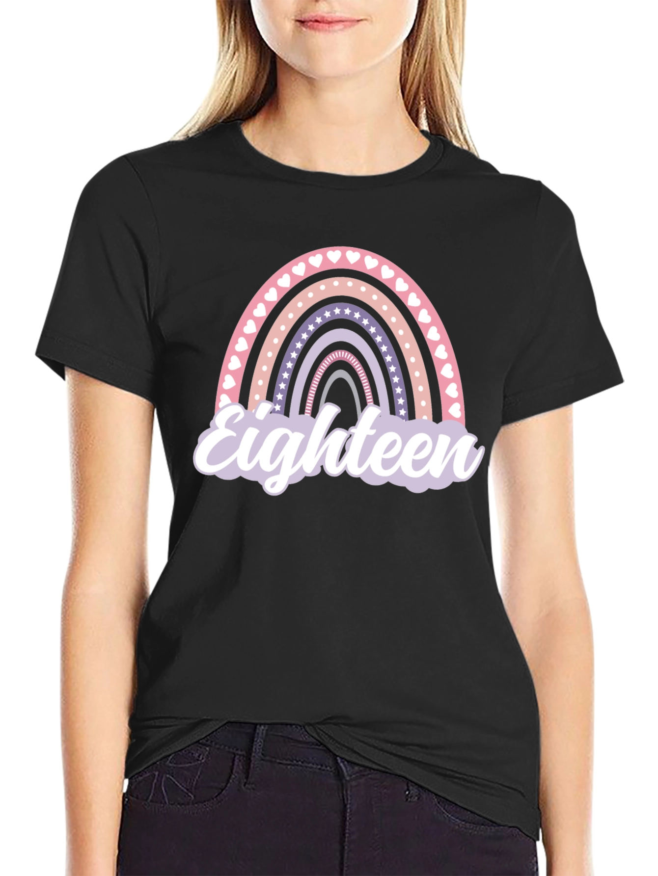Eighteenth Birthday Rainbow T-Shirt