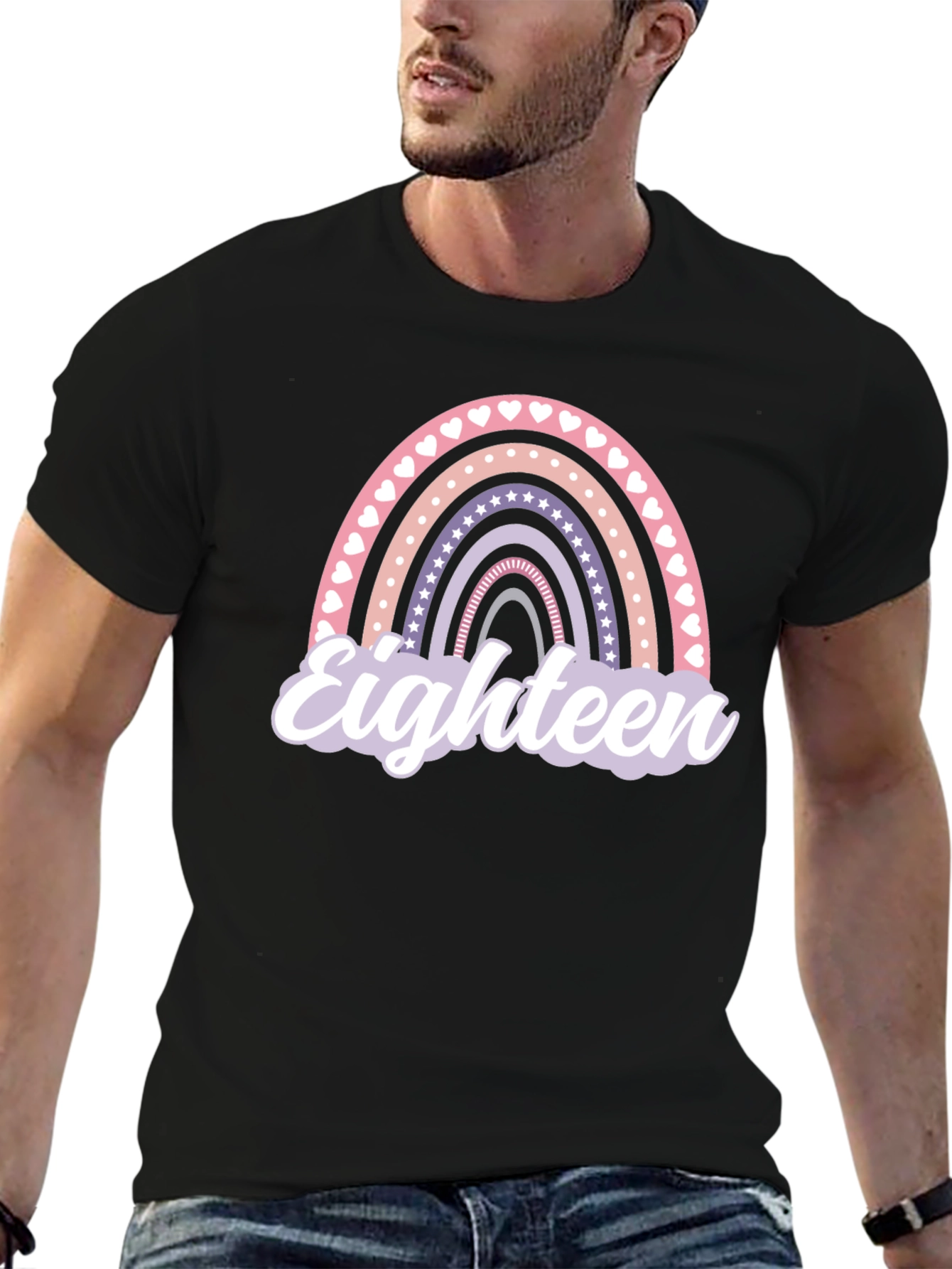 Eighteenth Birthday Rainbow T-Shirt