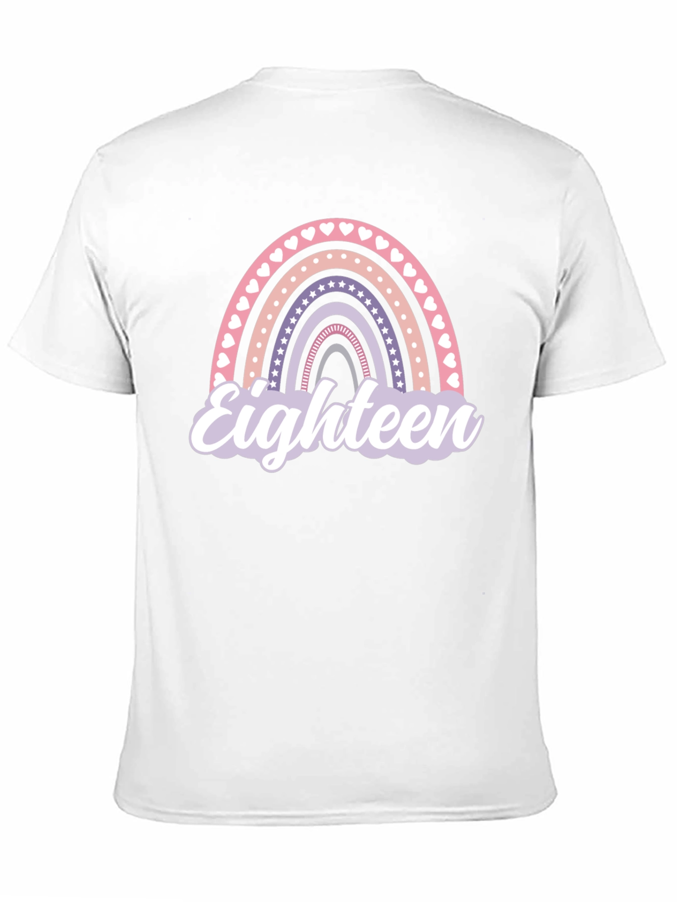 Eighteenth Birthday Rainbow T-Shirt