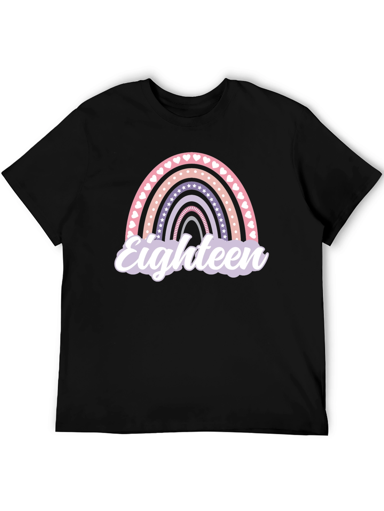 Eighteenth Birthday Rainbow T-Shirt