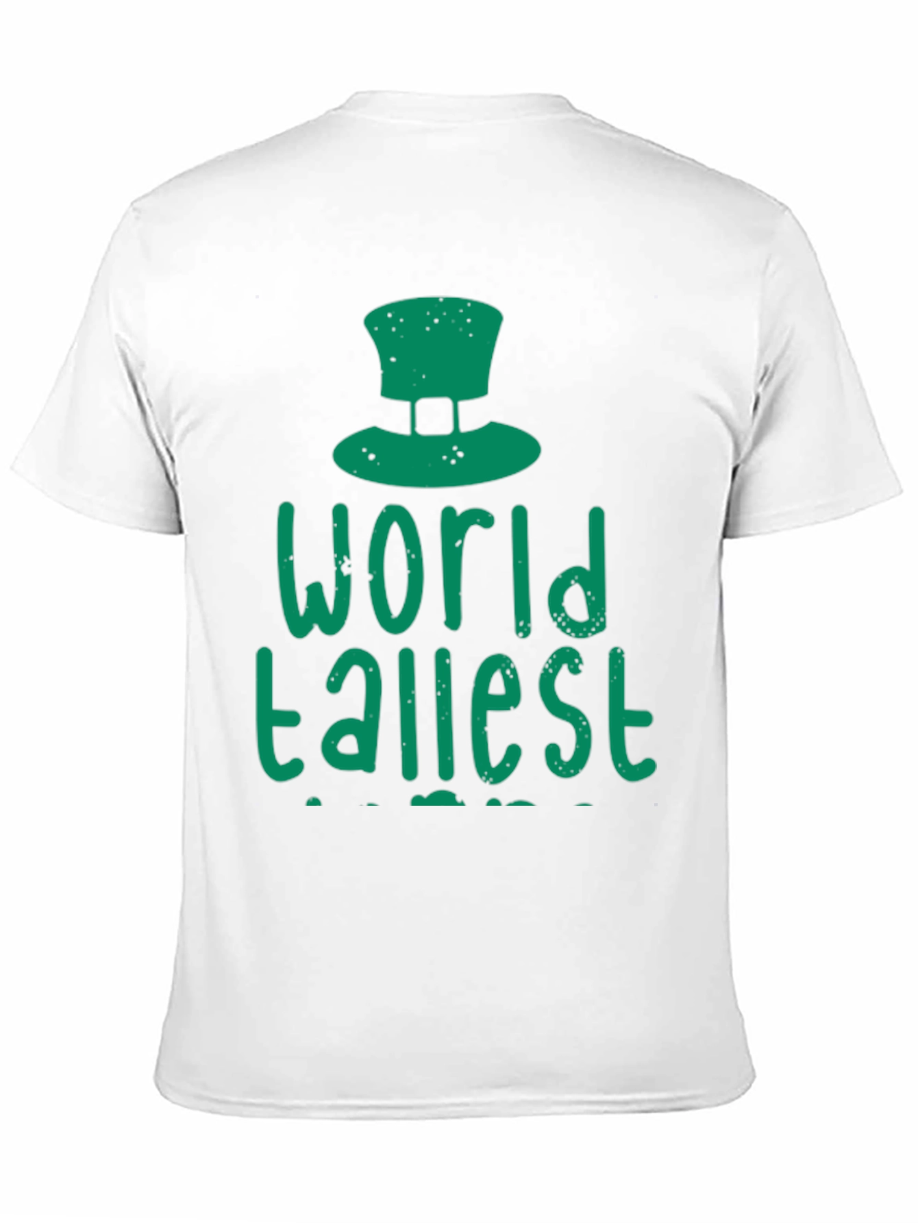 Worlds Tallest Leprechaun Black T-Shirt