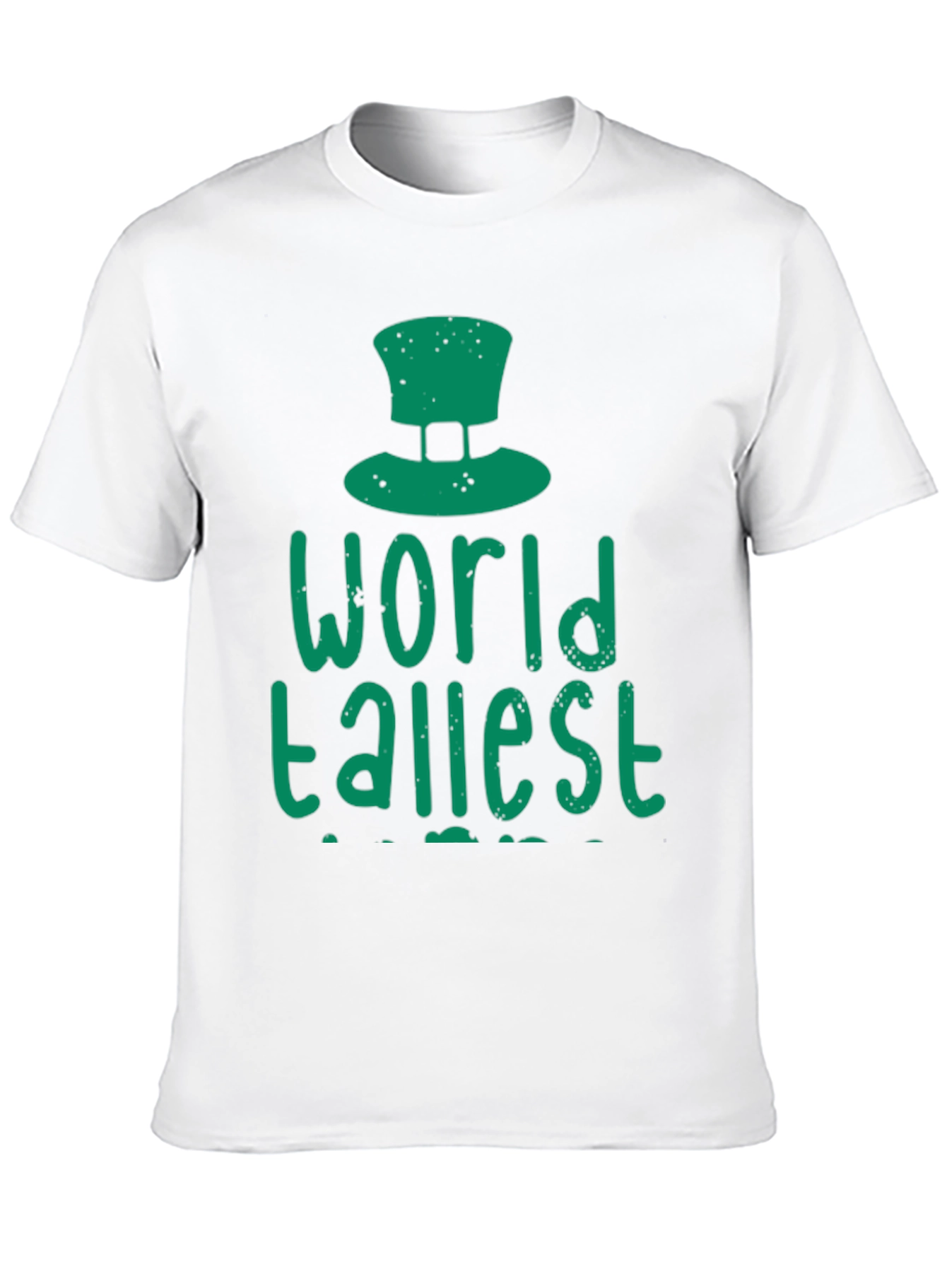 Worlds Tallest Leprechaun Black T-Shirt