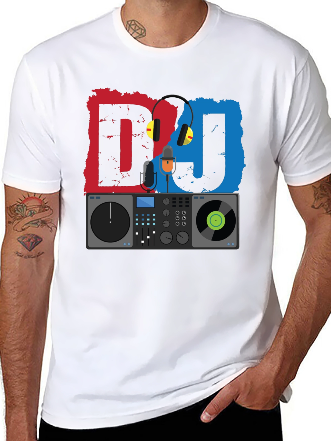 DJ T-Shirt - Music Mixer Graphic Tee