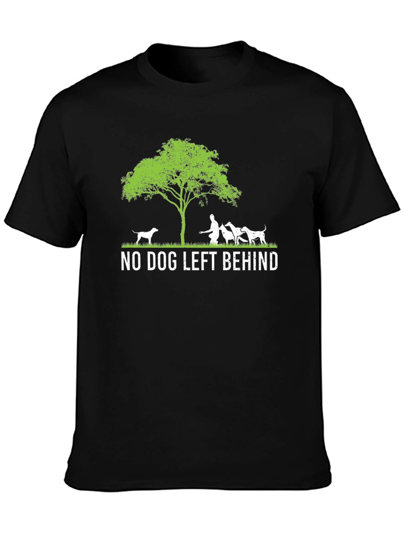 No Dog Left Behind Graphic Tee