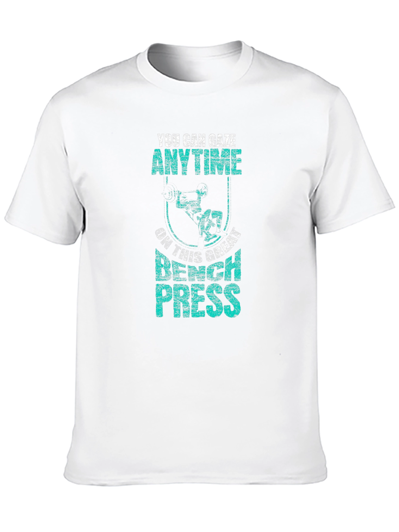 Gaze Anytime Bench Press Graphic T-Shirt