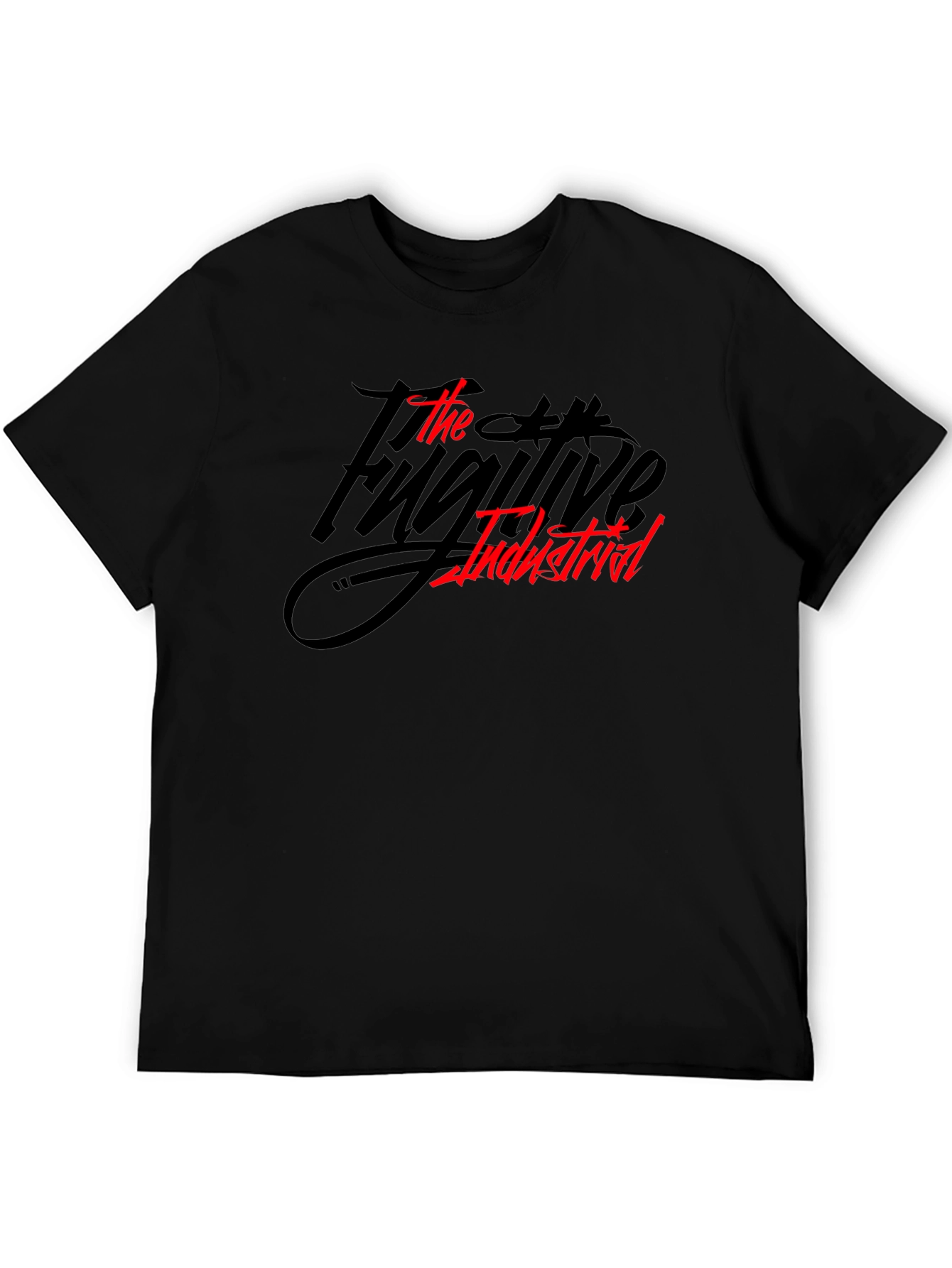 The Fugitive Industrial Black Graphic Tee