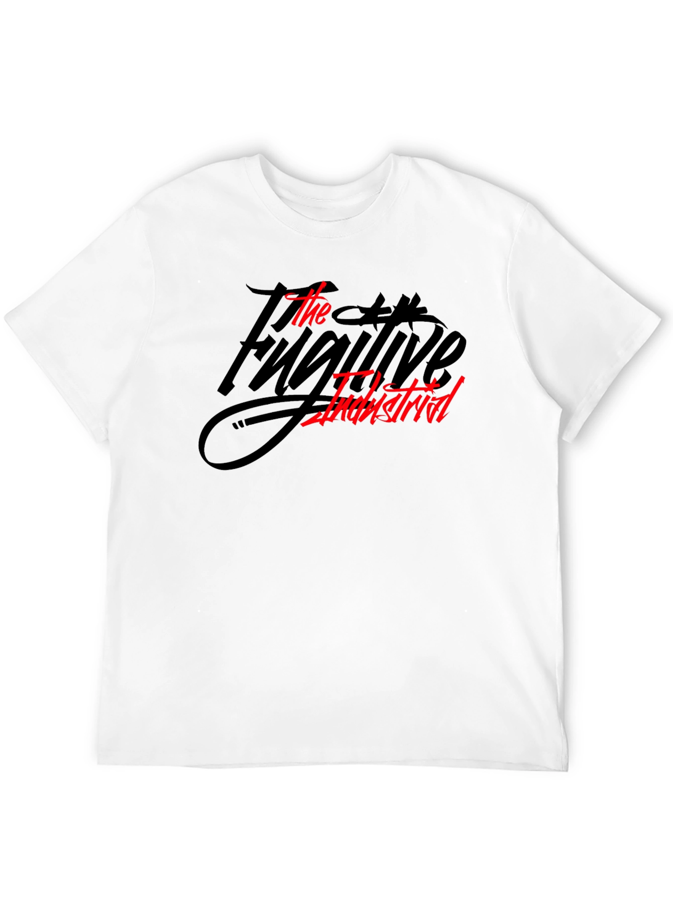 The Fugitive Industrial Black Graphic Tee
