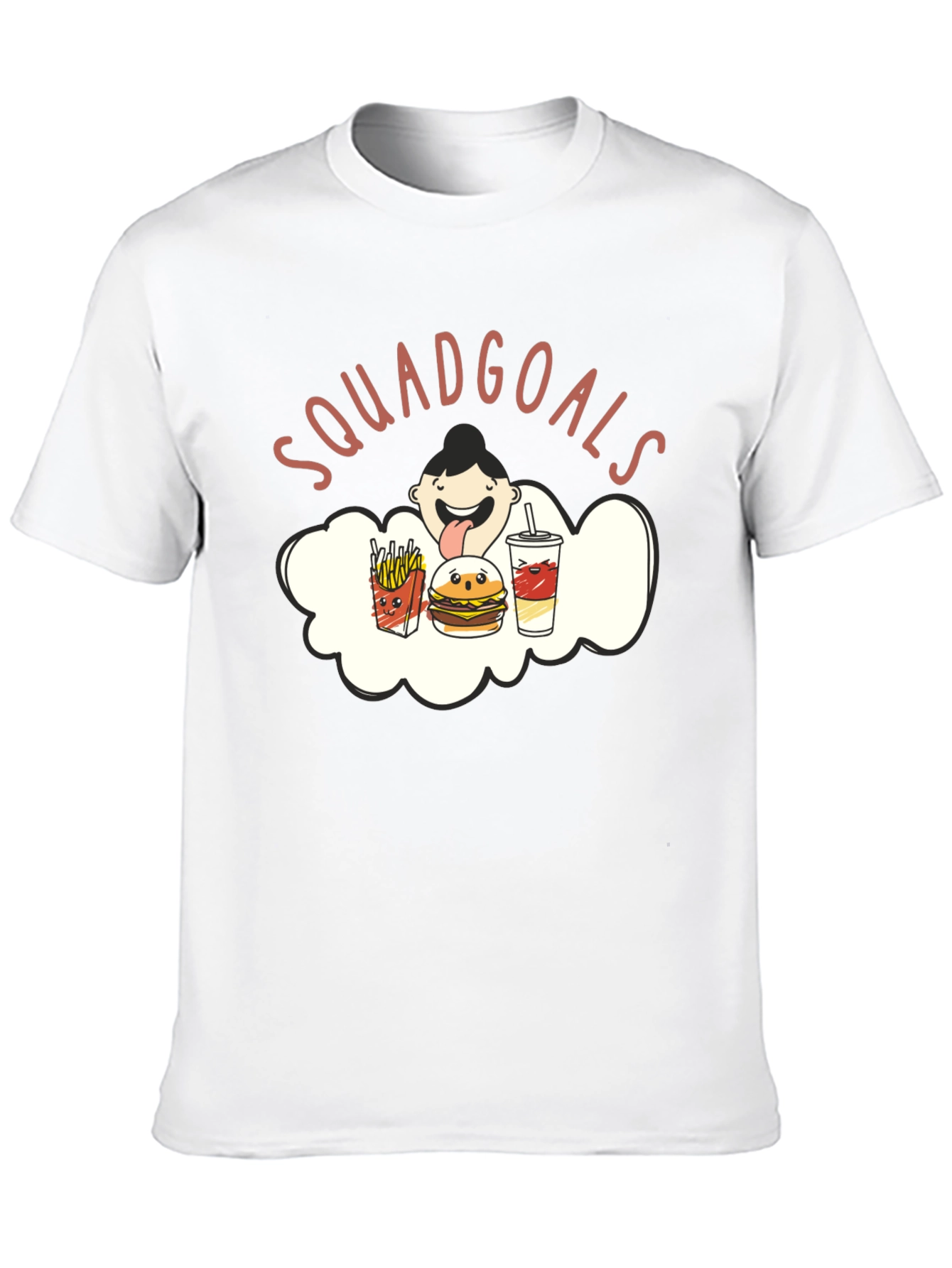 Squadgoals T-Shirt - Funny Foodie Tee