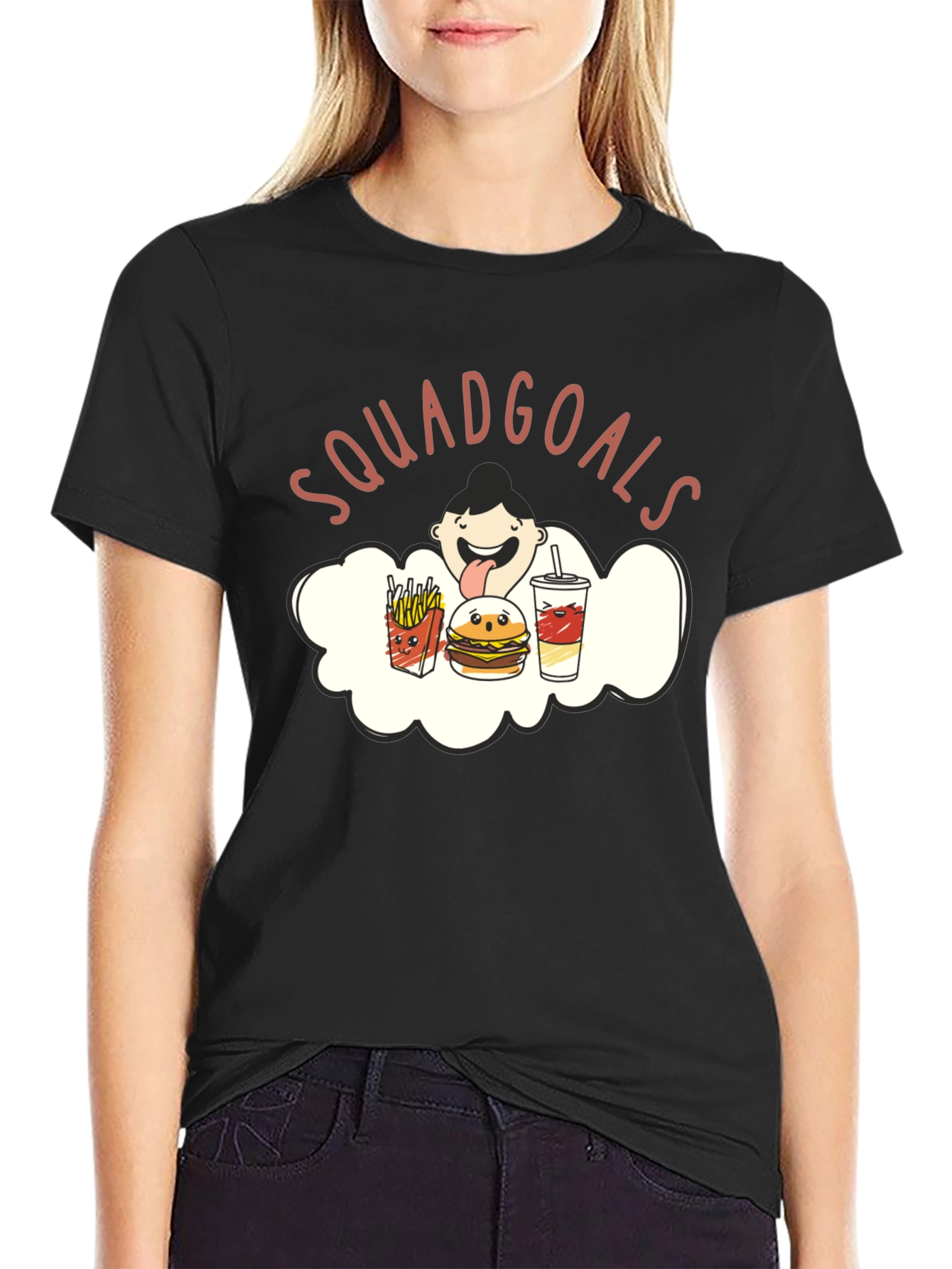 Squadgoals T-Shirt - Funny Foodie Tee